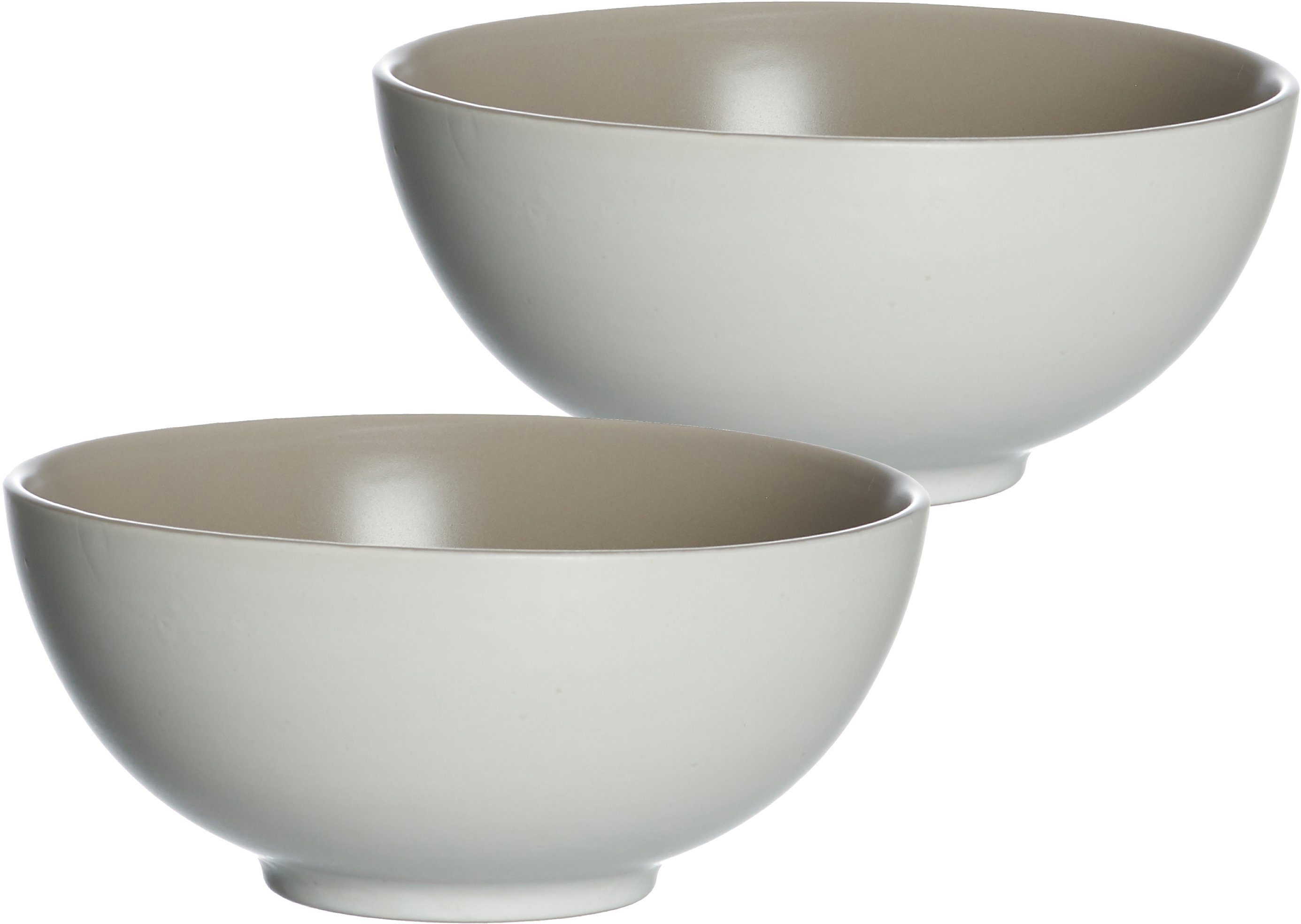 Ritzenhoff & Breker Schale cm Buddha-Bowls, weiß 17,5 2-tlg), (Set, Morelia, Ø Steinzeug