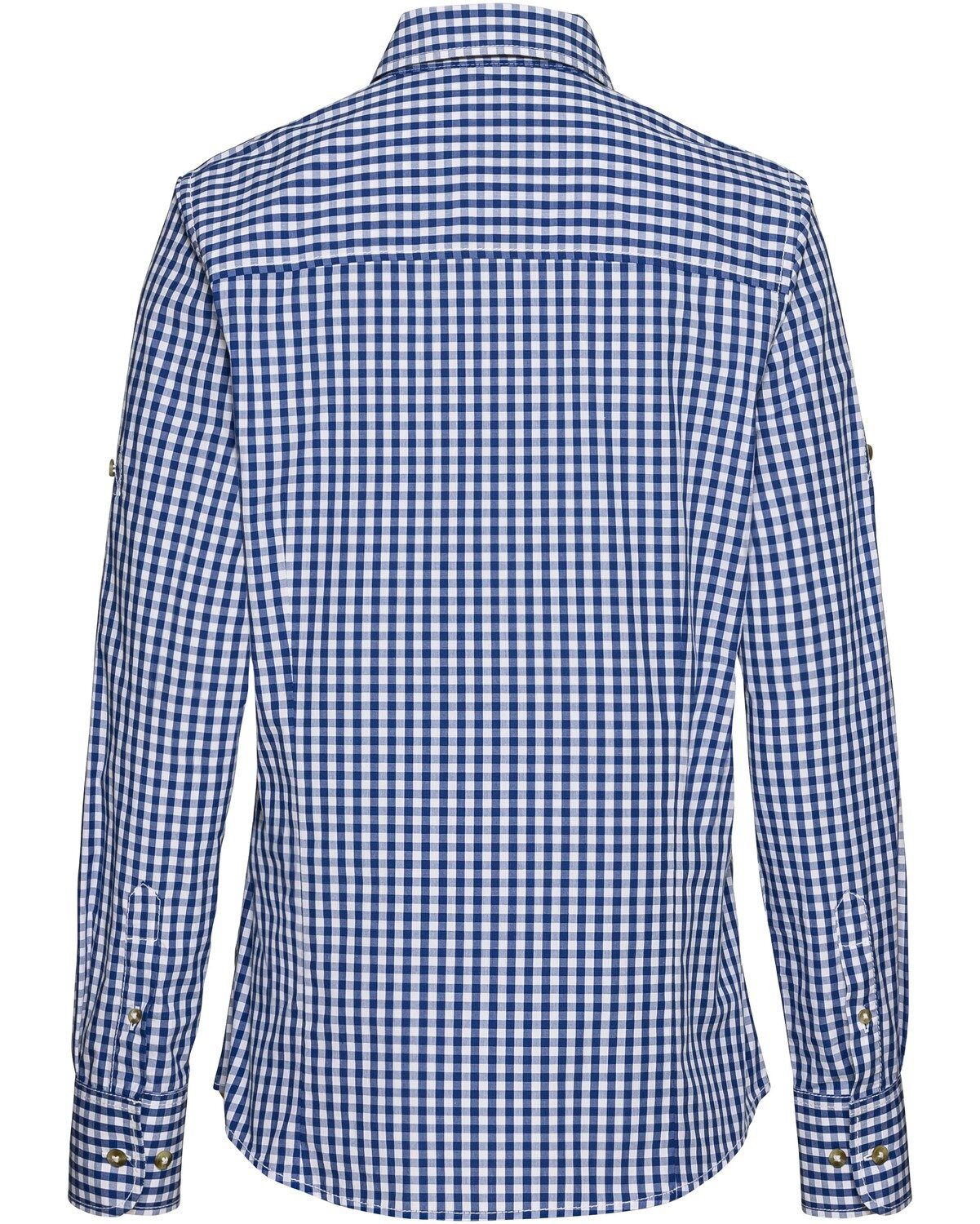 Luis Steindl Langarmbluse Vichykaro-Bluse günstig online kaufen