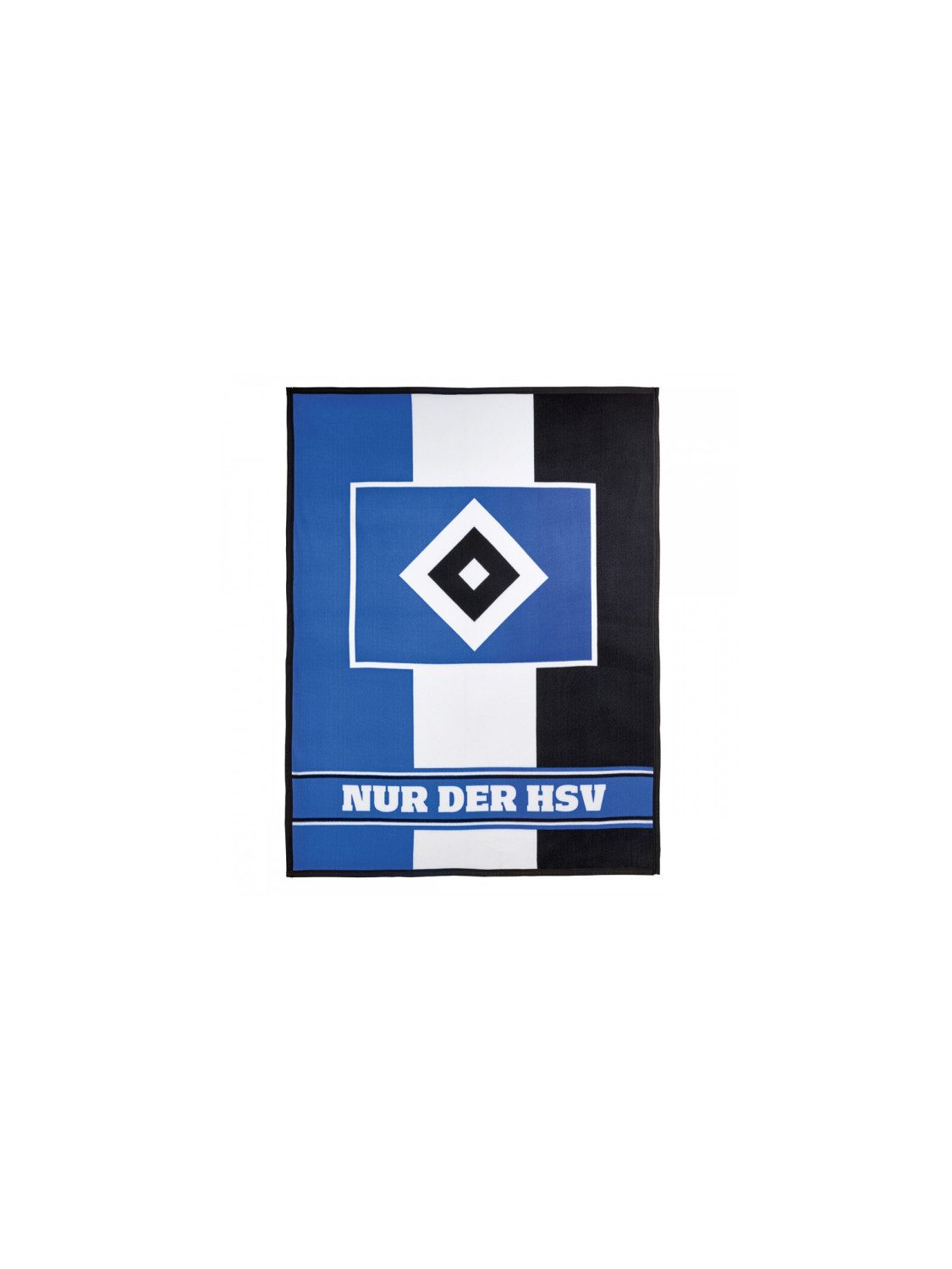 VertriebsArena GmbH Tagesdecke HSV Fleecedecke Blockstreifen – Bild 2 von 2