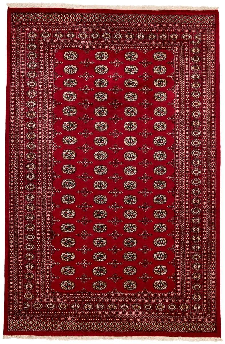 Orientteppich Pakistan Buchara 2ply 200x302 Handgeknüpfter Orientteppich, Nain Trading, rechteckig, Höhe: 8 mm