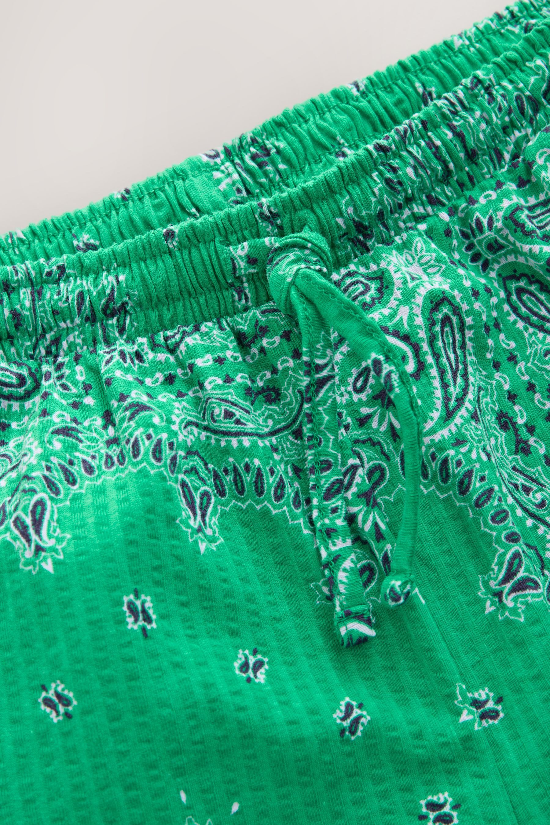 Next Jerseyhose Leichte Ballon-Hose mit Barrel-Bein und Print (1-tlg) günstig online kaufen