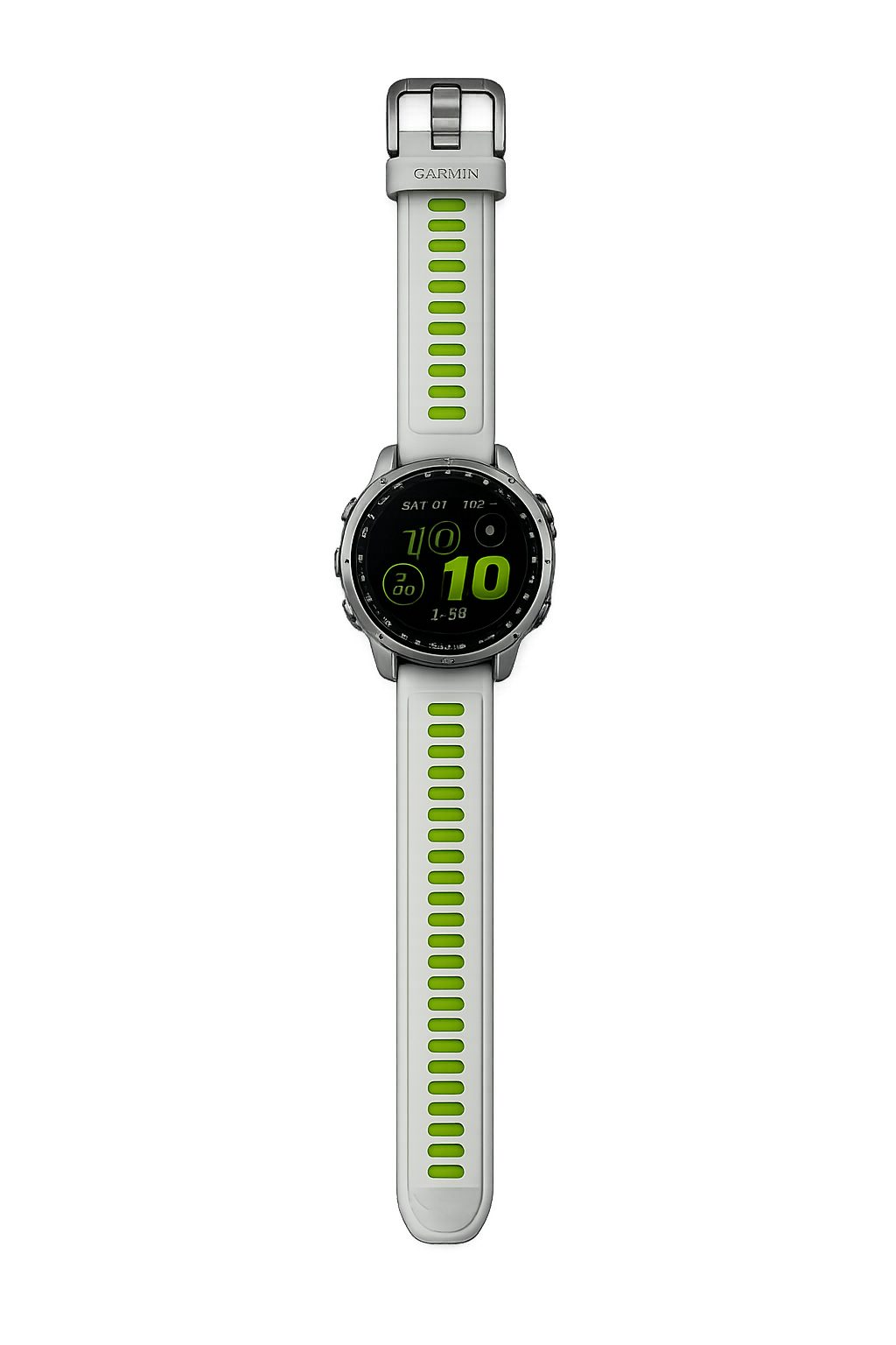 Garmin Forerunner 970 Smartwatch weiß