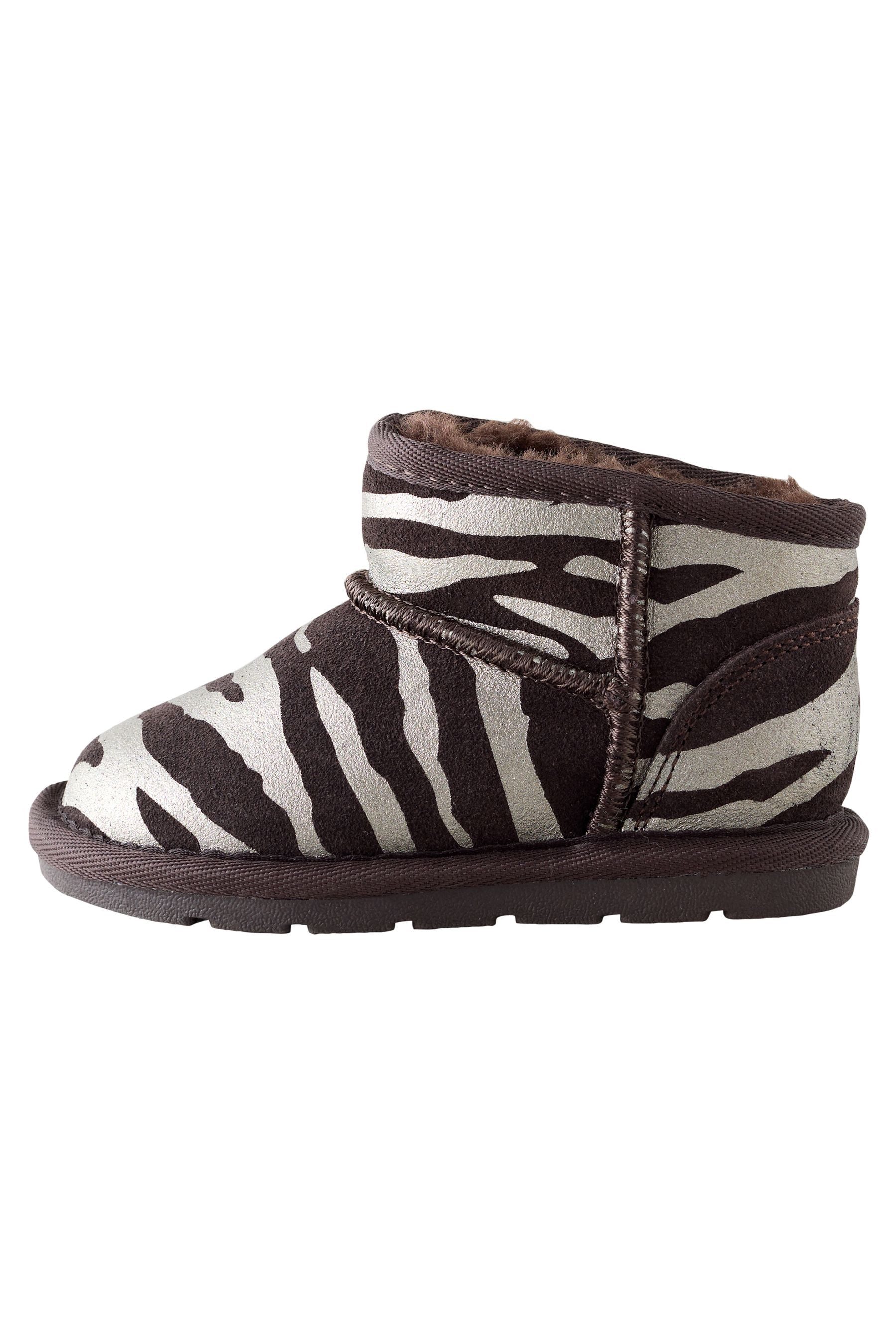 Next Wasserabweisende Schlupfstiefel aus Veloursleder Babystiefel (1-tlg)