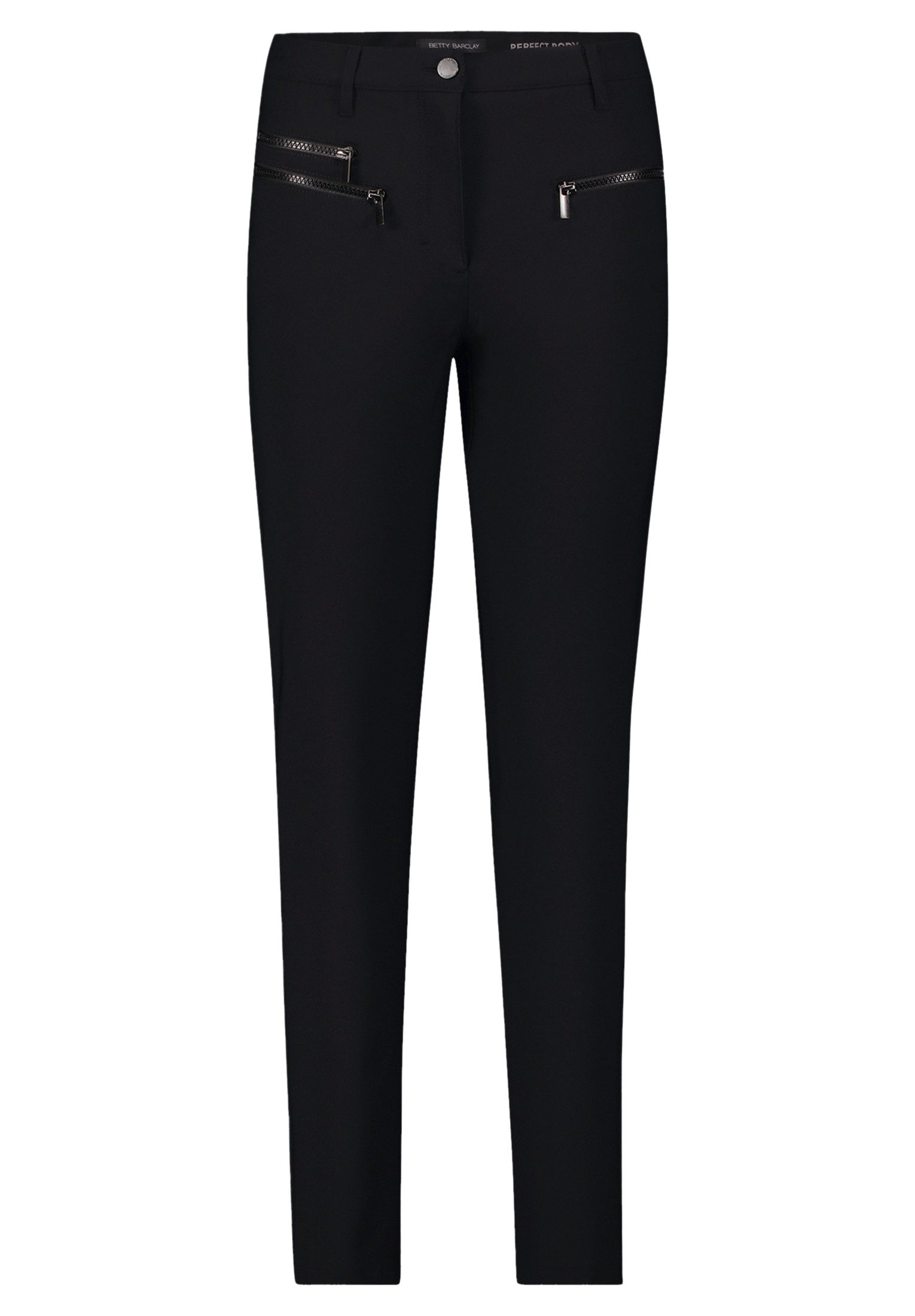 Stoffhose Damen mit Reißverschlusstaschen