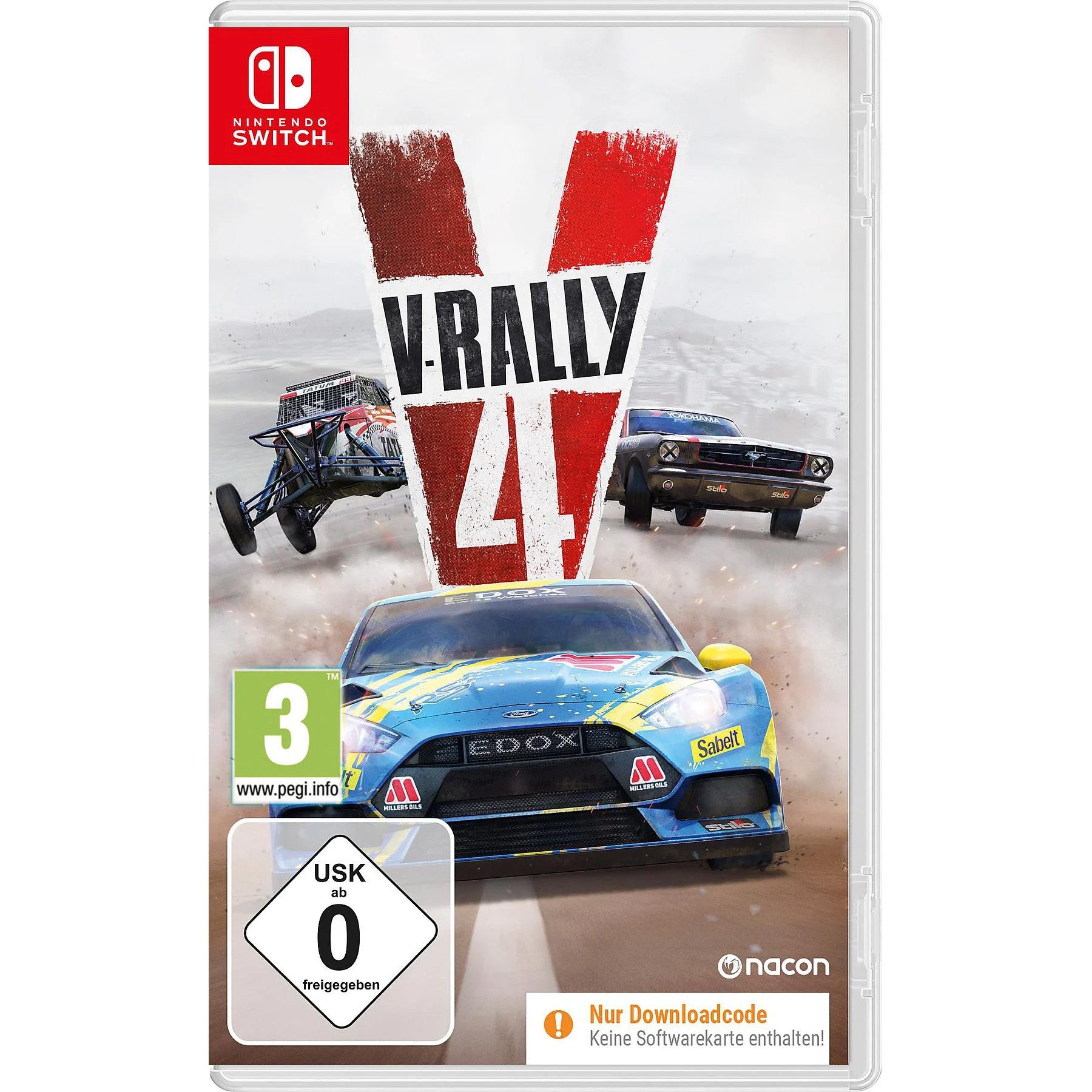 Nintendo Switch V-Rally 4 Rallye Drift Offroad - Downloadcode Nintendo Switch