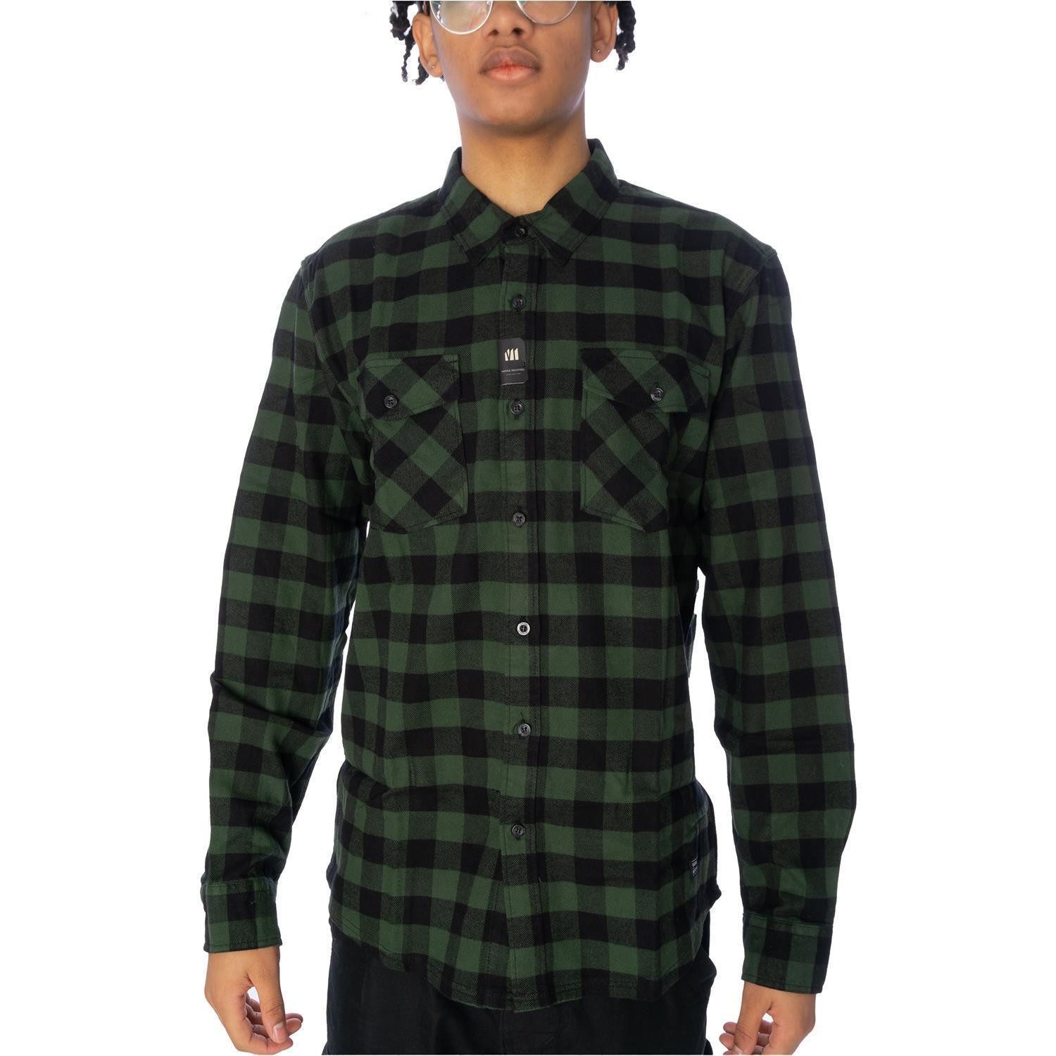 Vintage Industries Flanellhemd Hemd Vintage Harley Shirt Flanellhemd