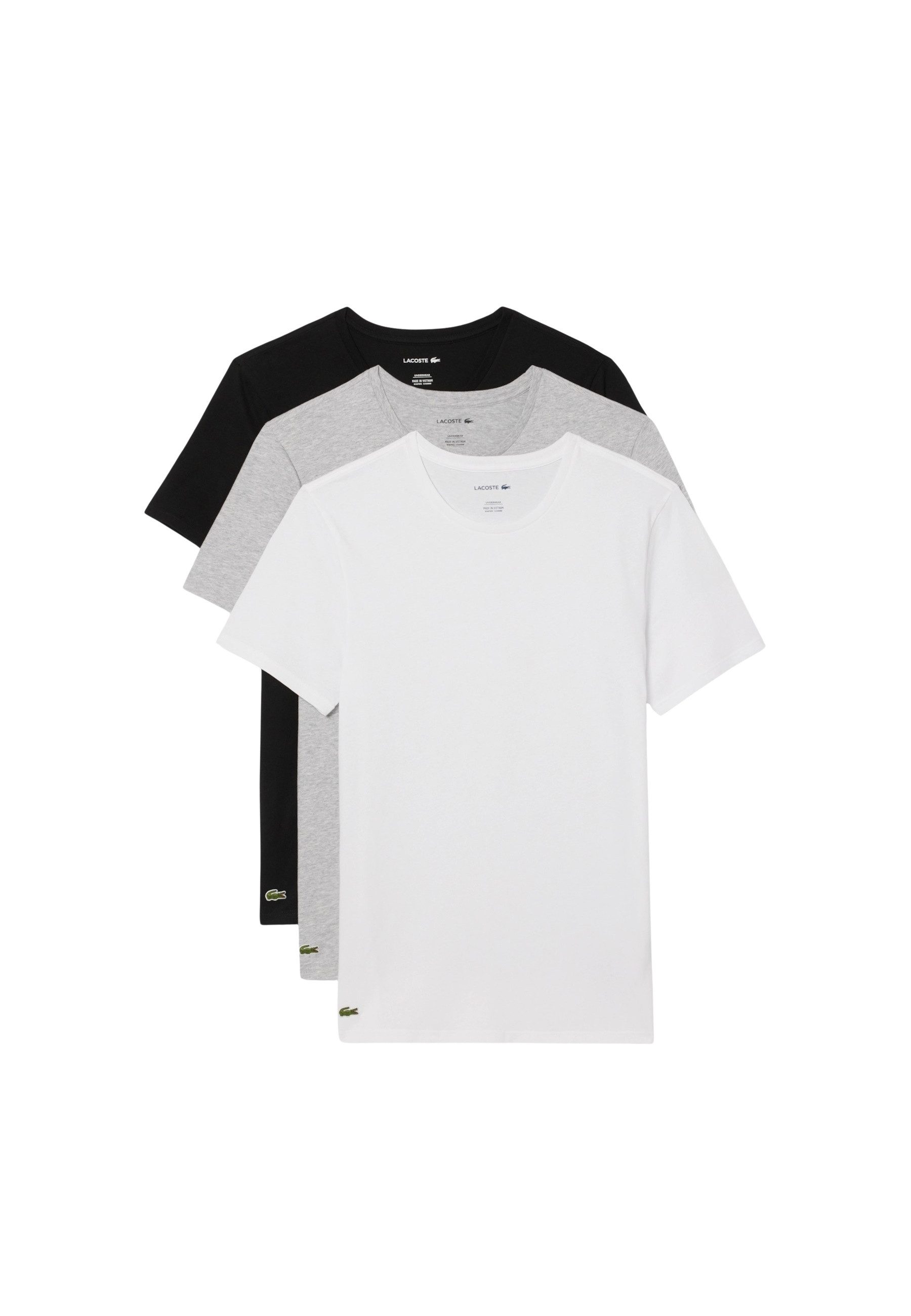 Lacoste T-Shirt T-Shirt Kurzarmshirt 3 Pack (3-tlg., 3) günstig online kaufen