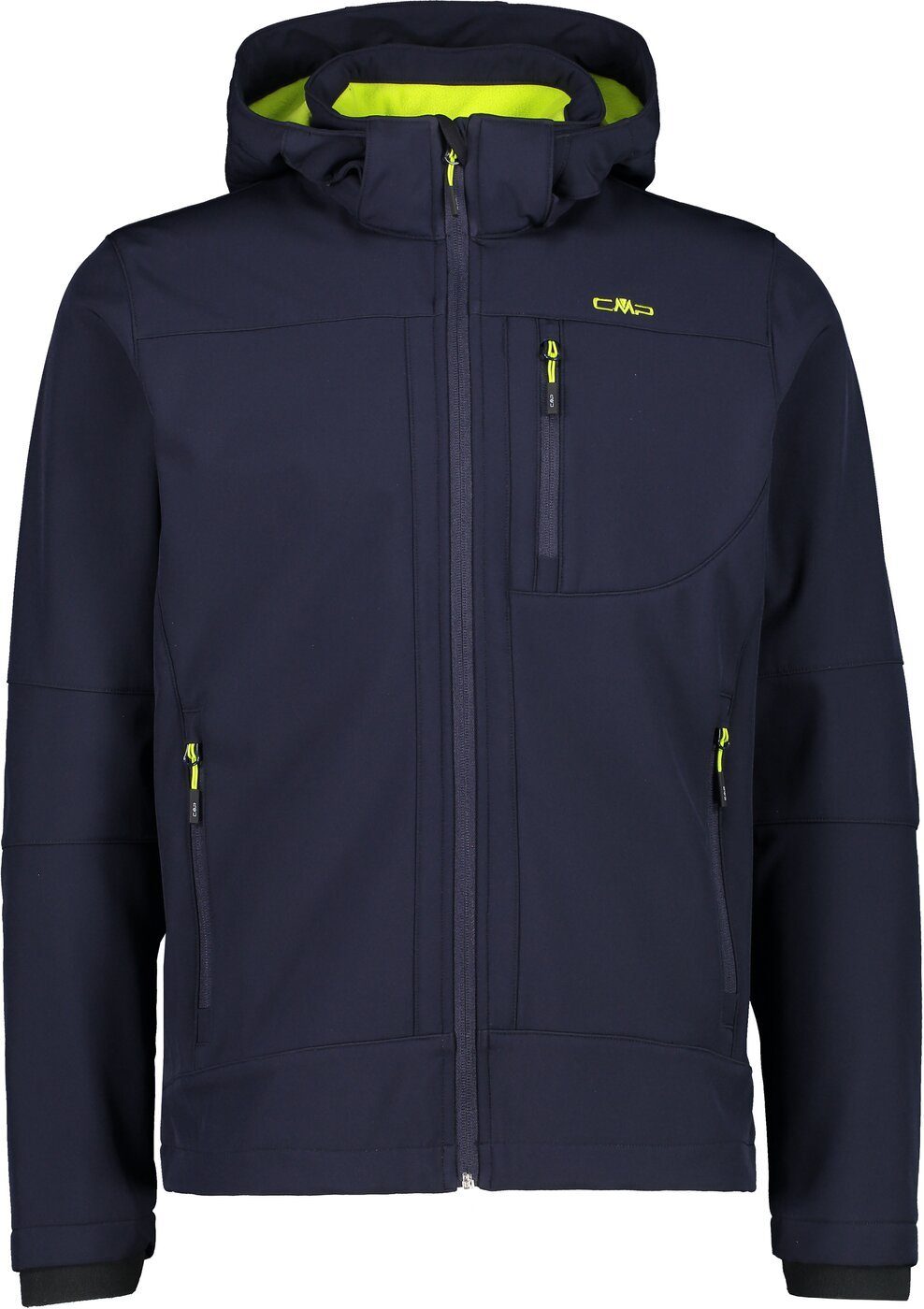 ZIP JACKET CMP HOOD MAN B.BLUE-ACIDO Laufhose