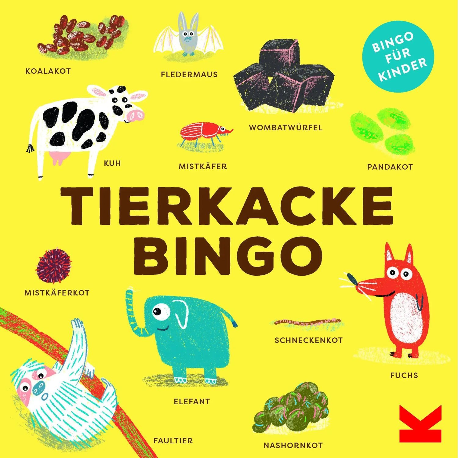 Laurence King Spiel Tierkacke-Bingo