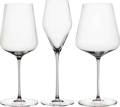 SPIEGELAU Weinglas Definition, Kristallglas, 12-teilig, inkl. 2 Poliertüchern, Made in Germany