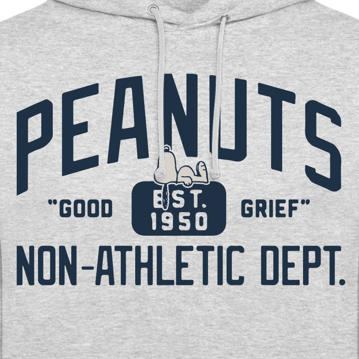 Spreadshirt Hoodie Peanuts Non-Athletic Dept. Est 1950 Mit Snoopy Unisex Hoodie (1-tlg)