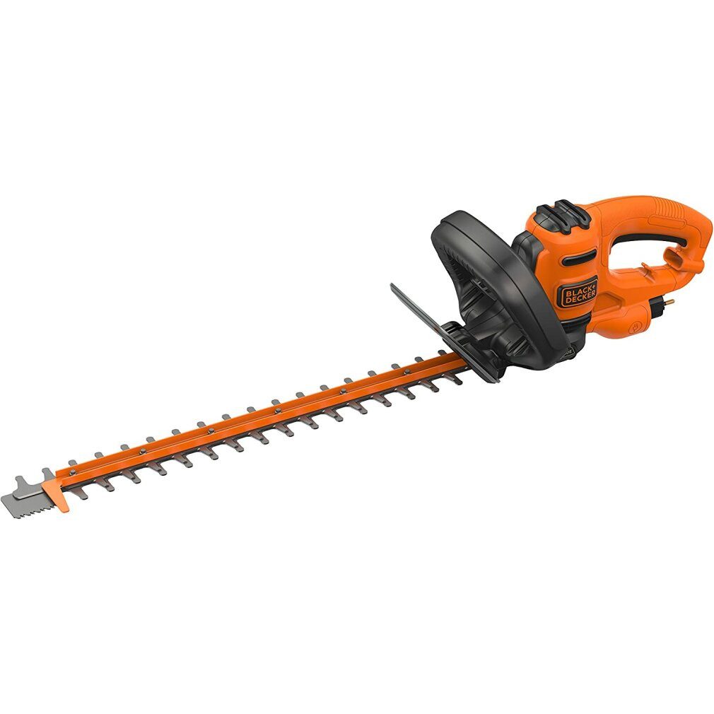 Black + Decker Heckenschere BLACK+DECKER Heckenschere BEHTS301 (orange/schwarz, 500 Watt)