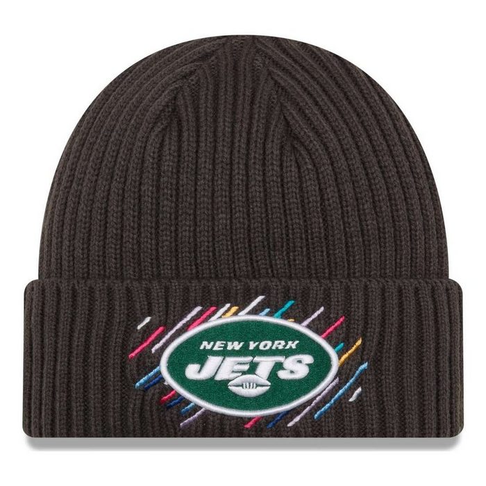New Era Beanie NFL New York Jets 2021 Crucial Catch Knit