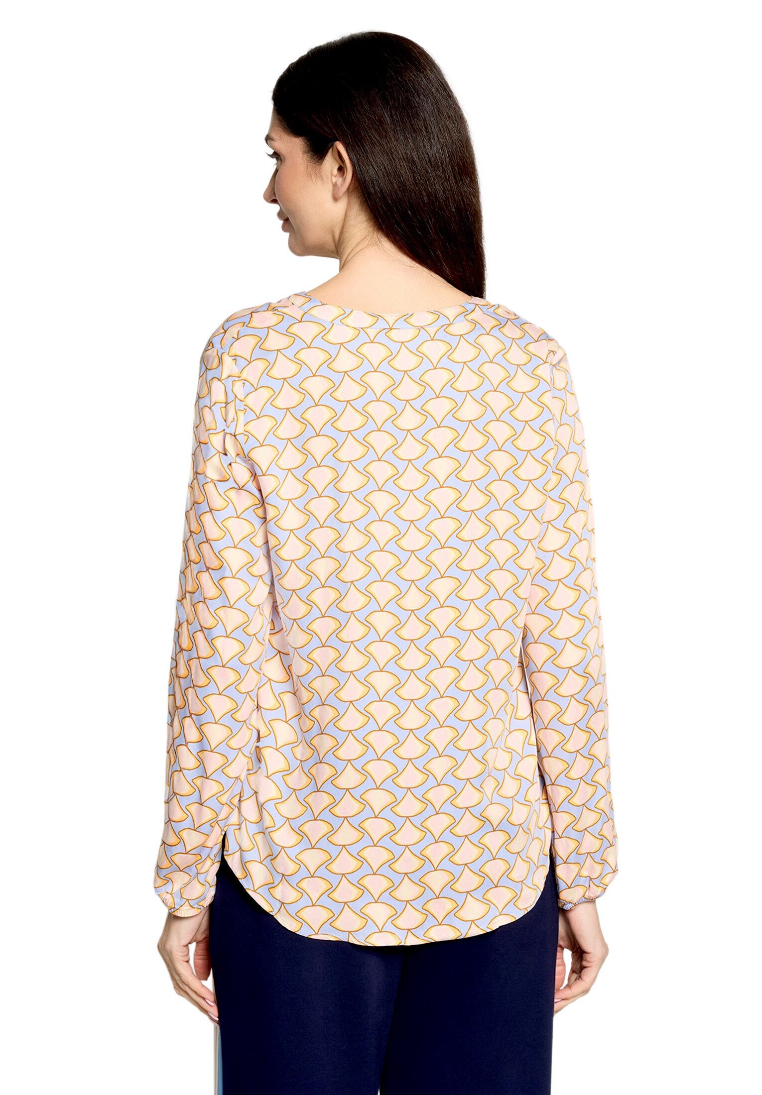 Cartoon Schlupfbluse Damen mit Muster