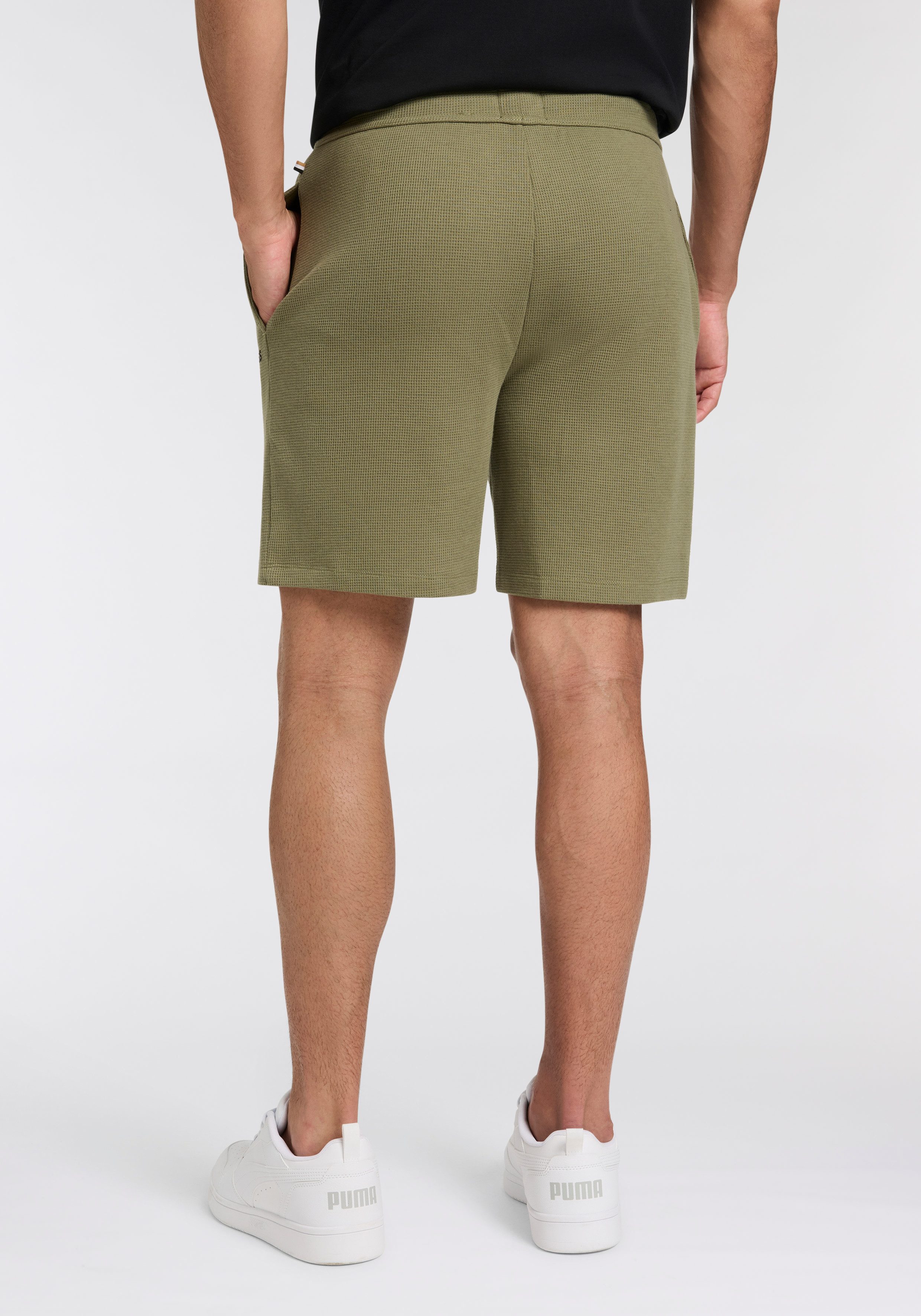 BOSS Pyjamashorts Waffle Shorts günstig online kaufen