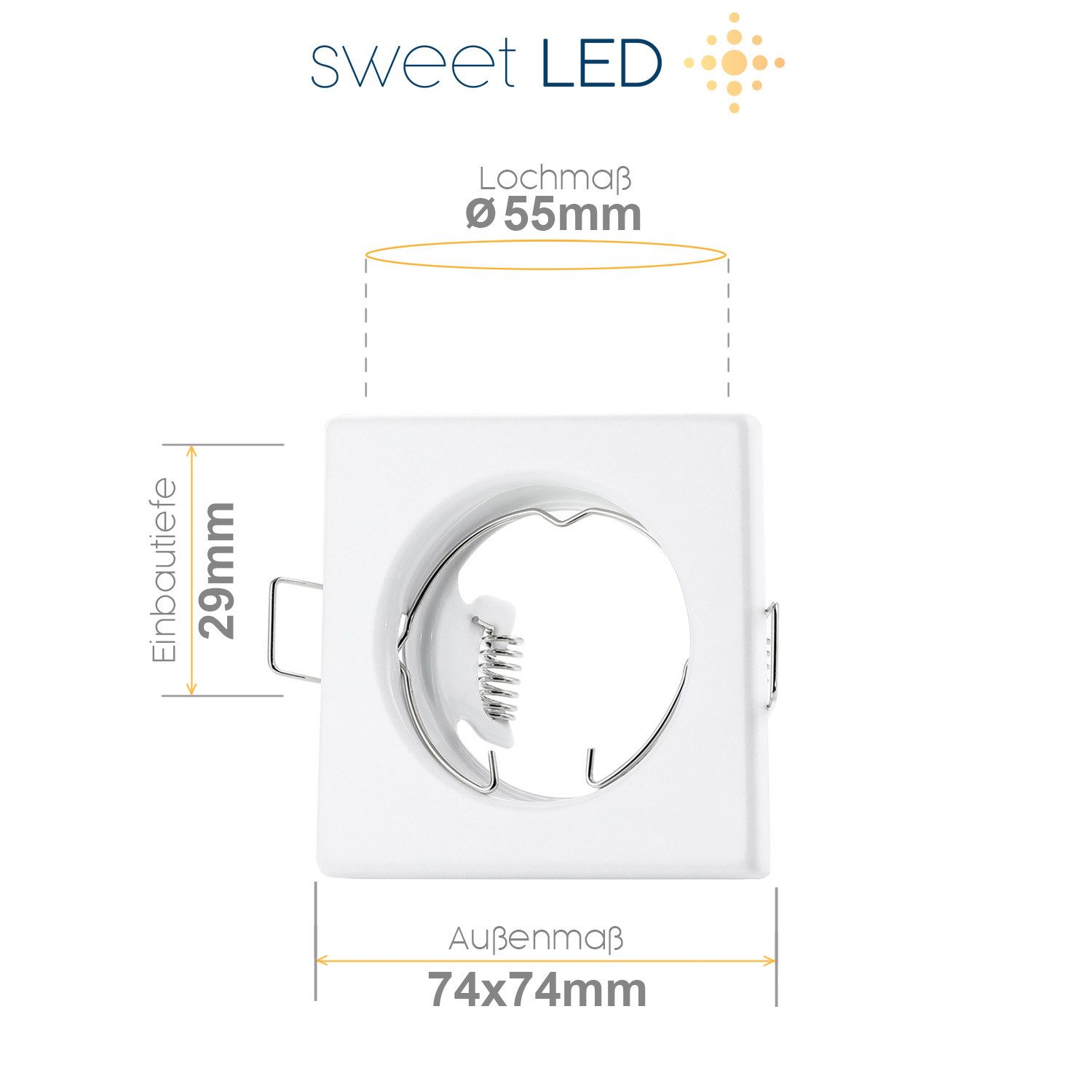 Sweet LED LED Einbaustrahler 10er Set günstig online kaufen