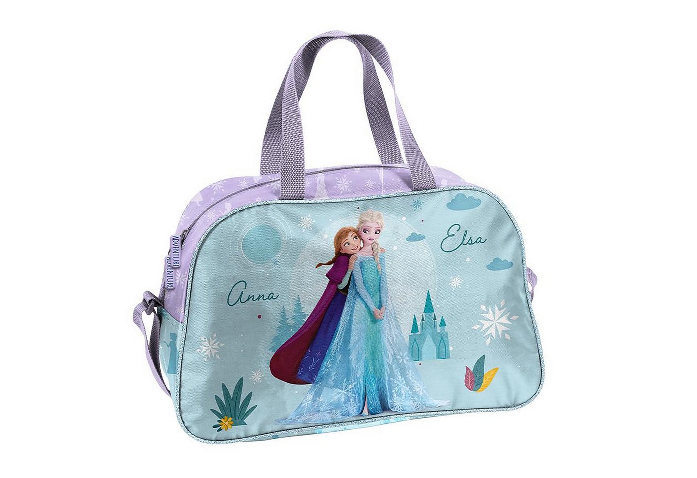 PASO Sporttasche Frozen – Die Eiskönigin Kindersporttasche (1-tlg., Einzelteil), Schwimmbadtasche leicht Mädchen Elsa Anna