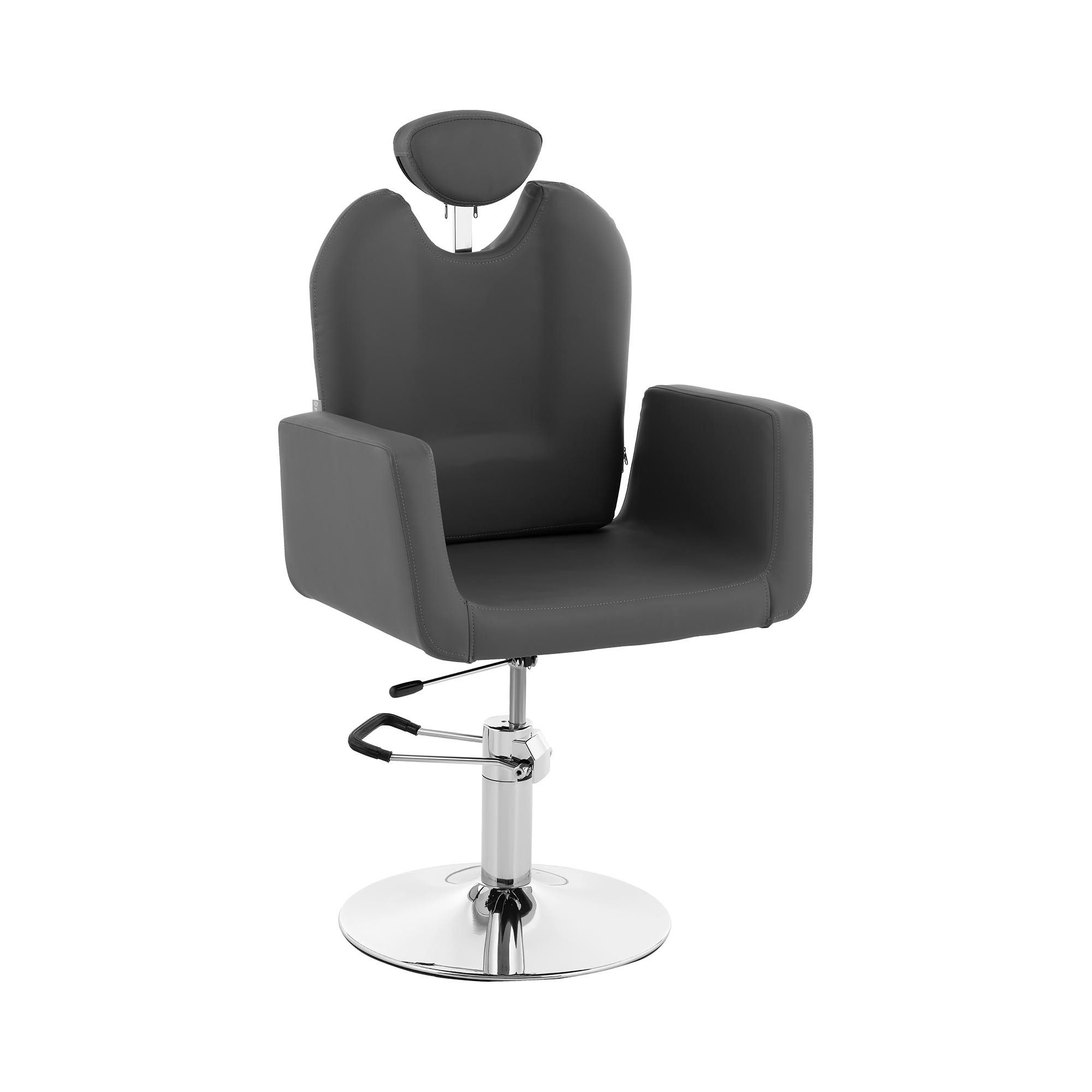 Physa Armlehnstuhl Friseurstuhl LIVORNO GRAY Hydraulikpumpe günstig online kaufen
