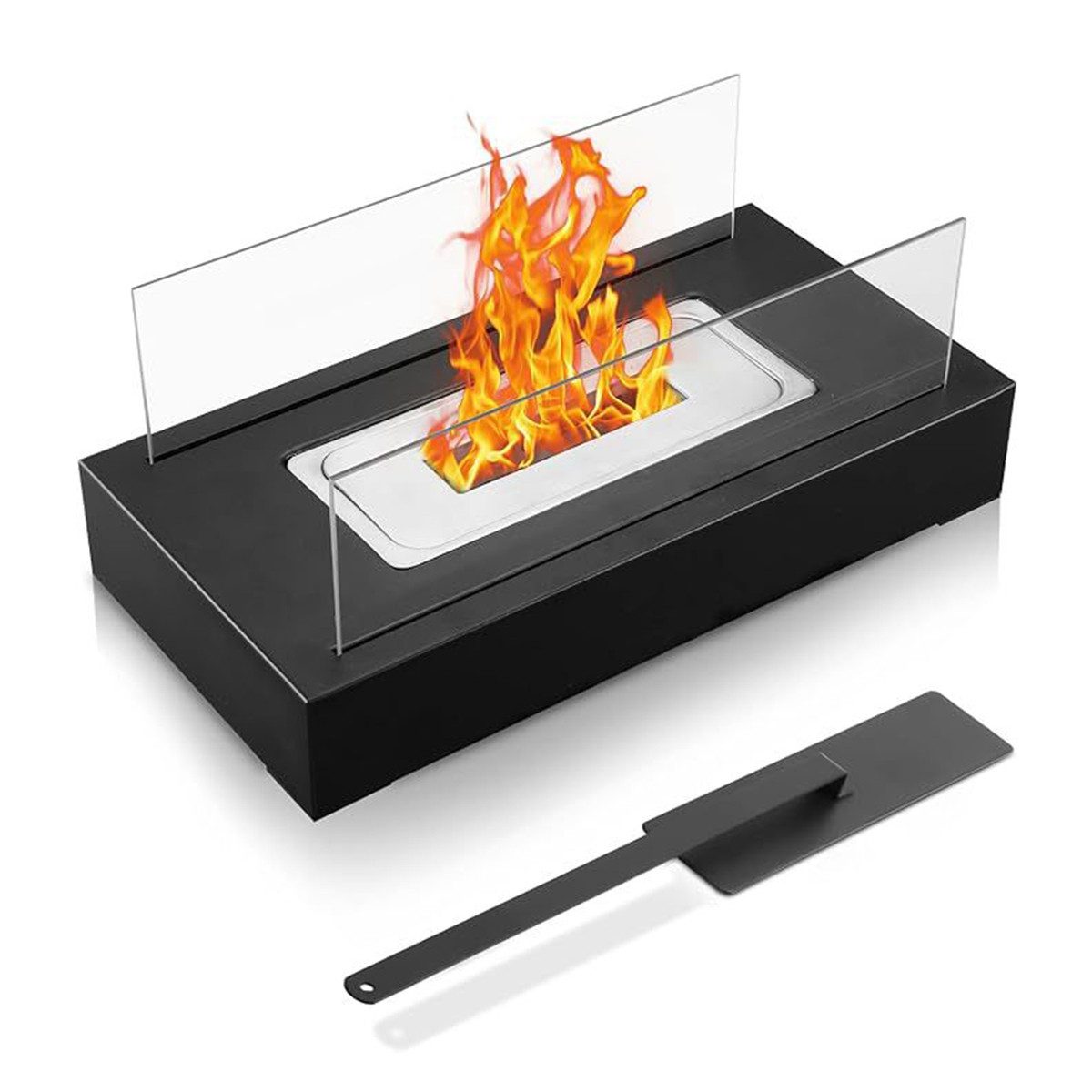 XDeer Tischfeuer Tischkamin für Indoor und Outdoor mit Löschgerät und, Sich günstig online kaufen