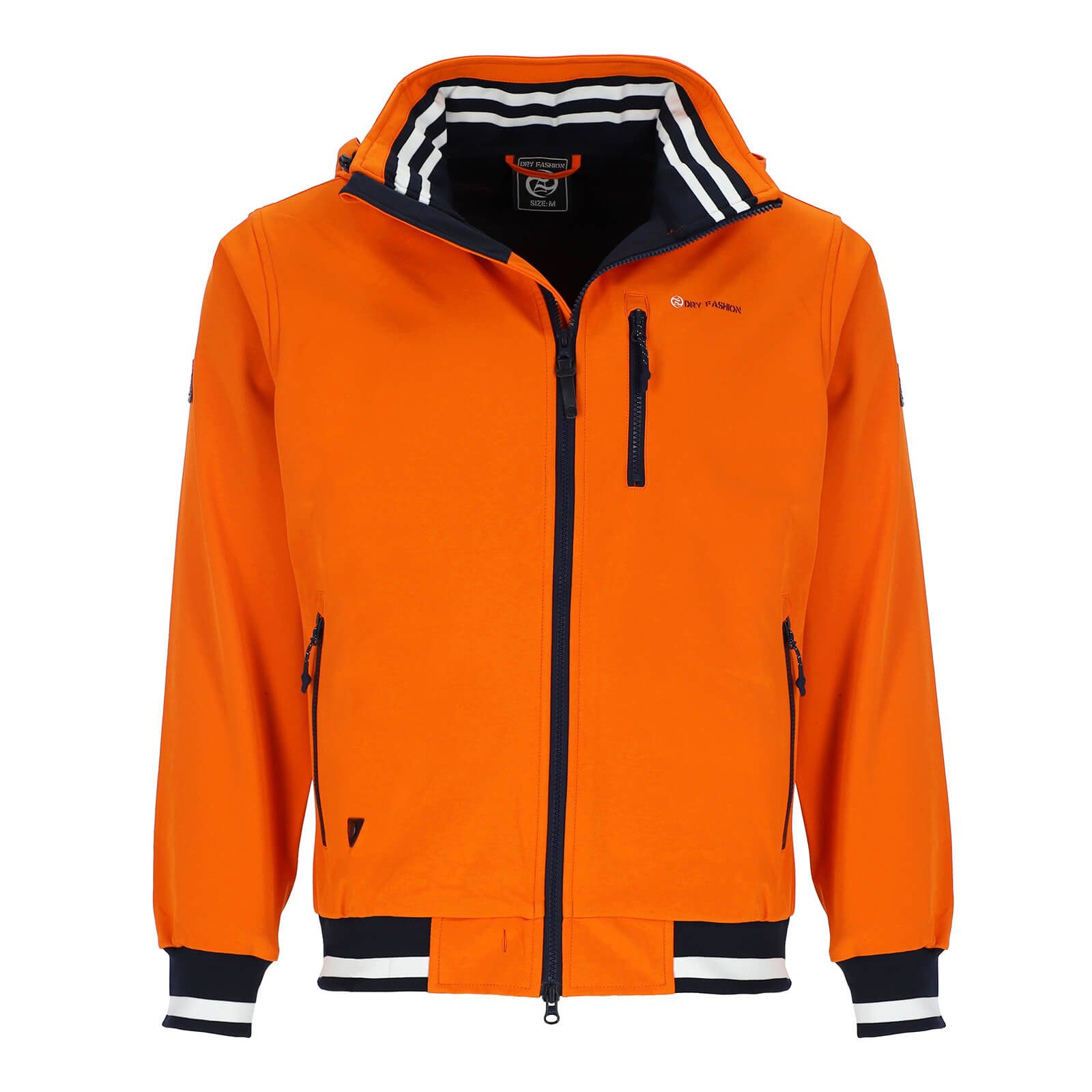 Dry Fashion Funktionsjacke Hamburg Herren Funktions-Blouson Hamburg mit Innenfutter und abnehmbare Kapuze