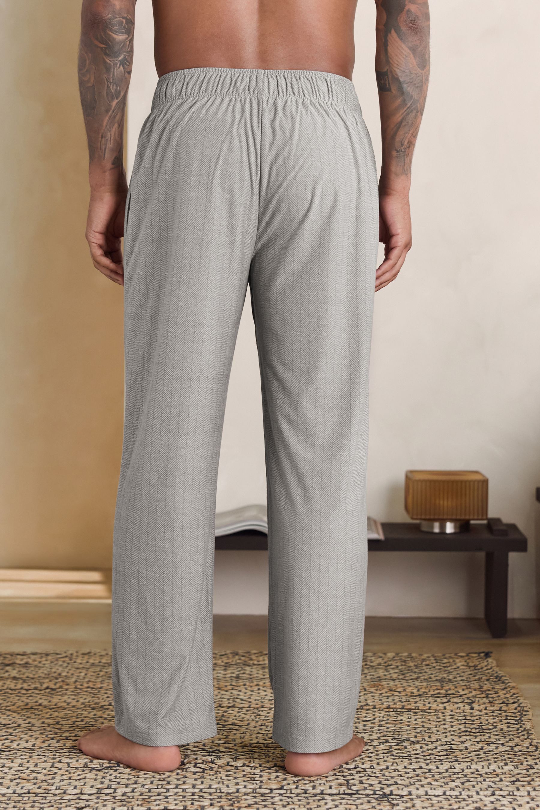 Next Pyjamahose Motionflex Schlafanzughose mit kleinem günstig online kaufen