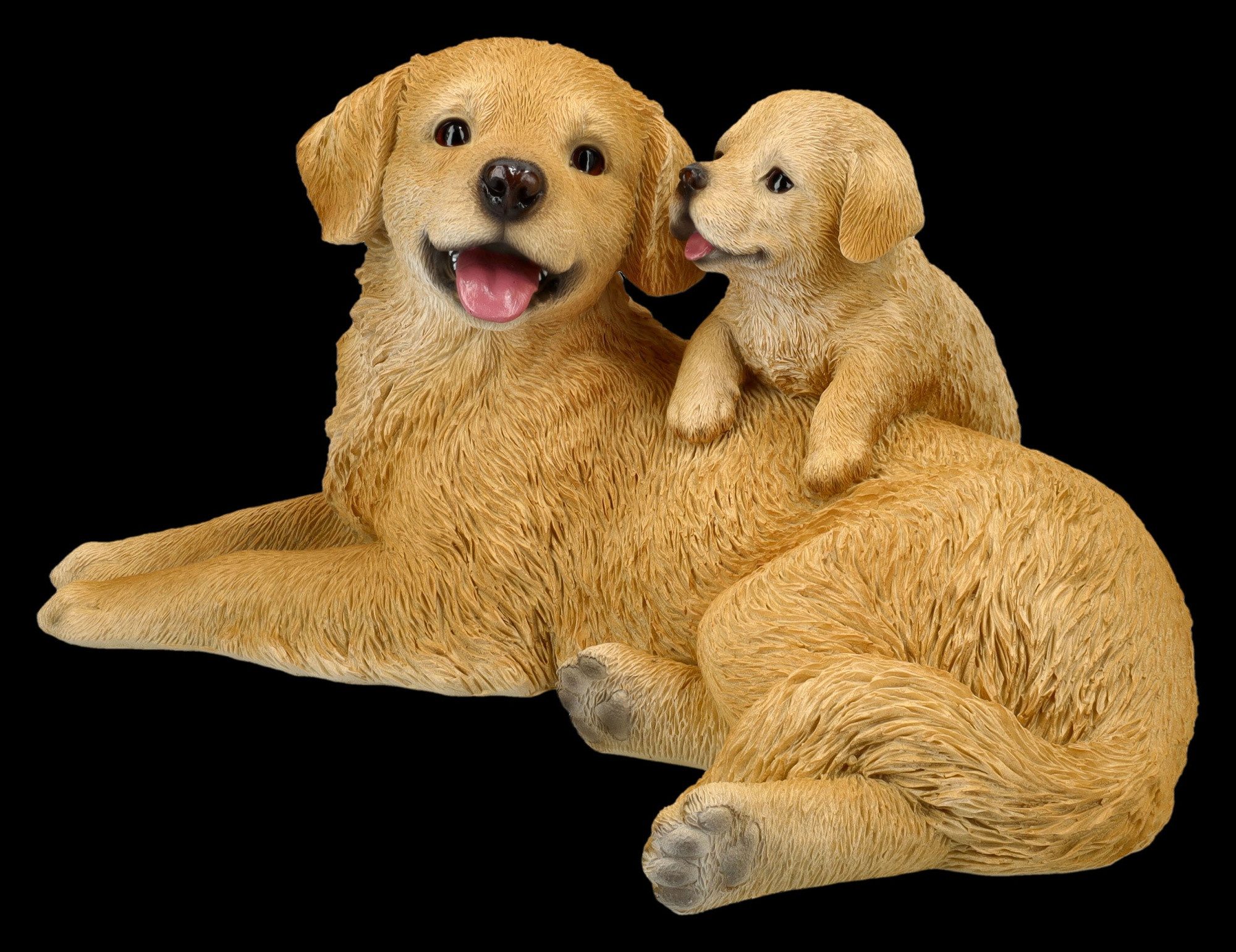 Figuren Shop GmbH Gartenfigur Gartenfigur Hunde günstig online kaufen