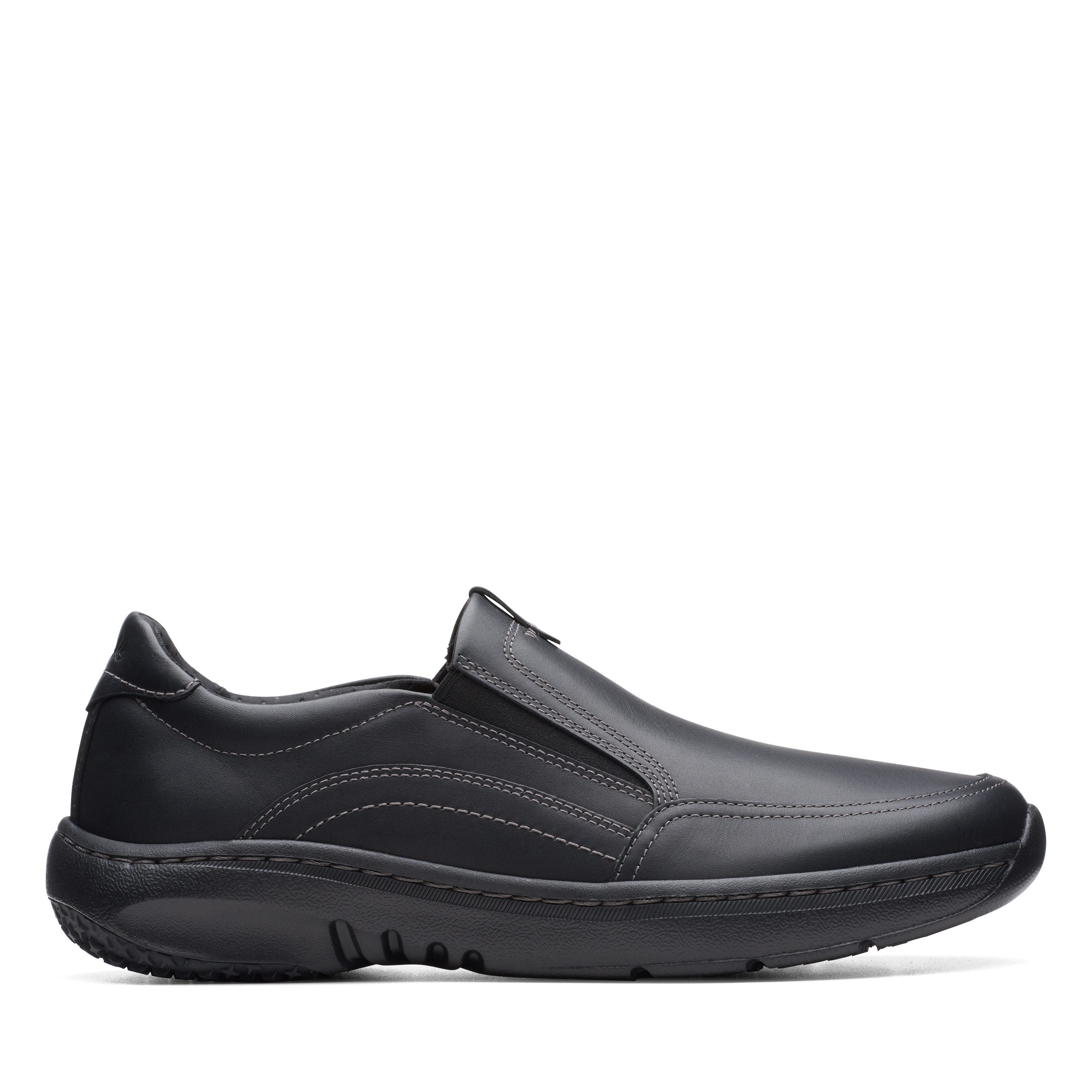 Clarks ClarksPro Step Slipper, Slip-On Sneaker, Schlupfschuh, Komfortschuh mit Gummizug