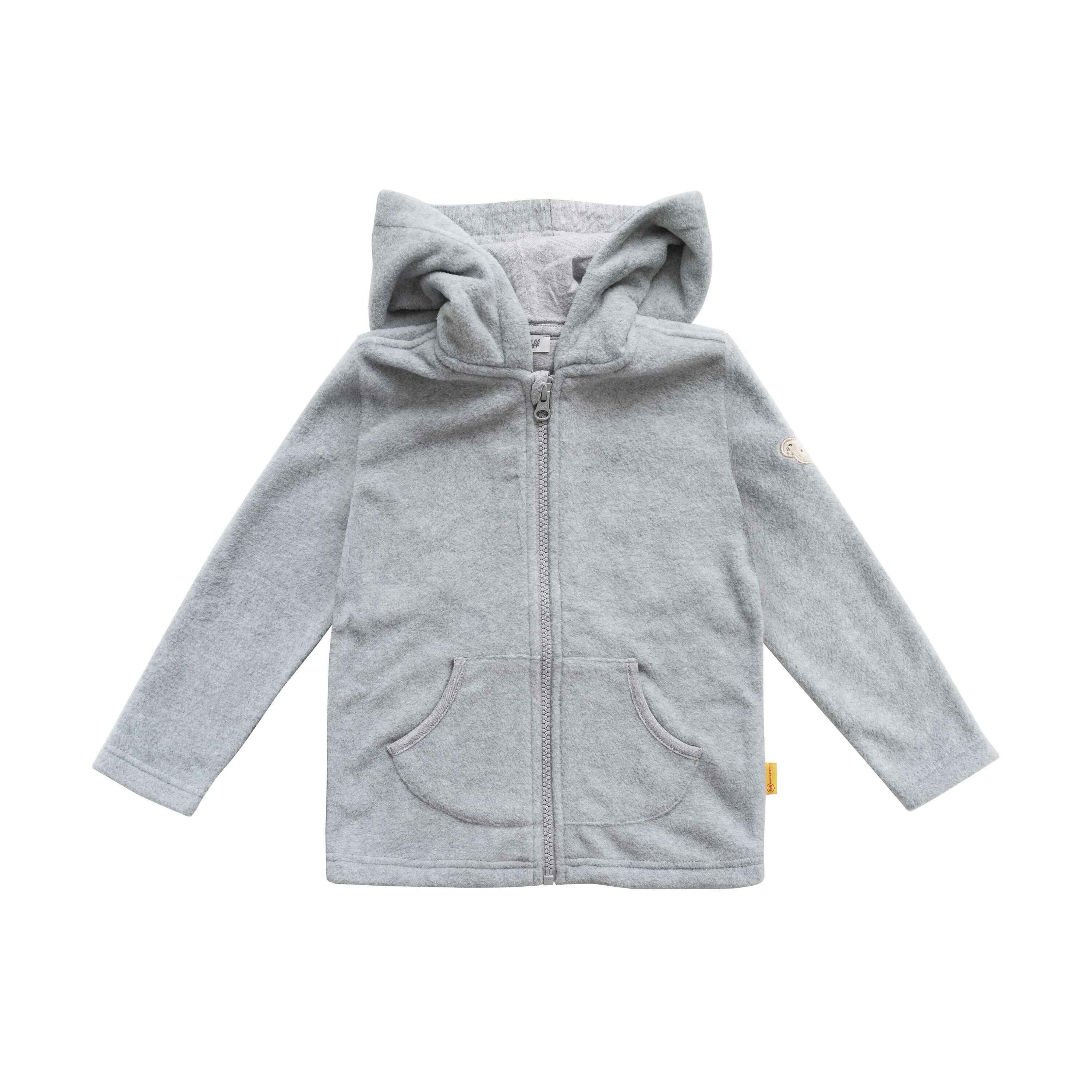 Steiff Sweatjacke Sweatjacke Klassiker aus kuscheligem Fleece