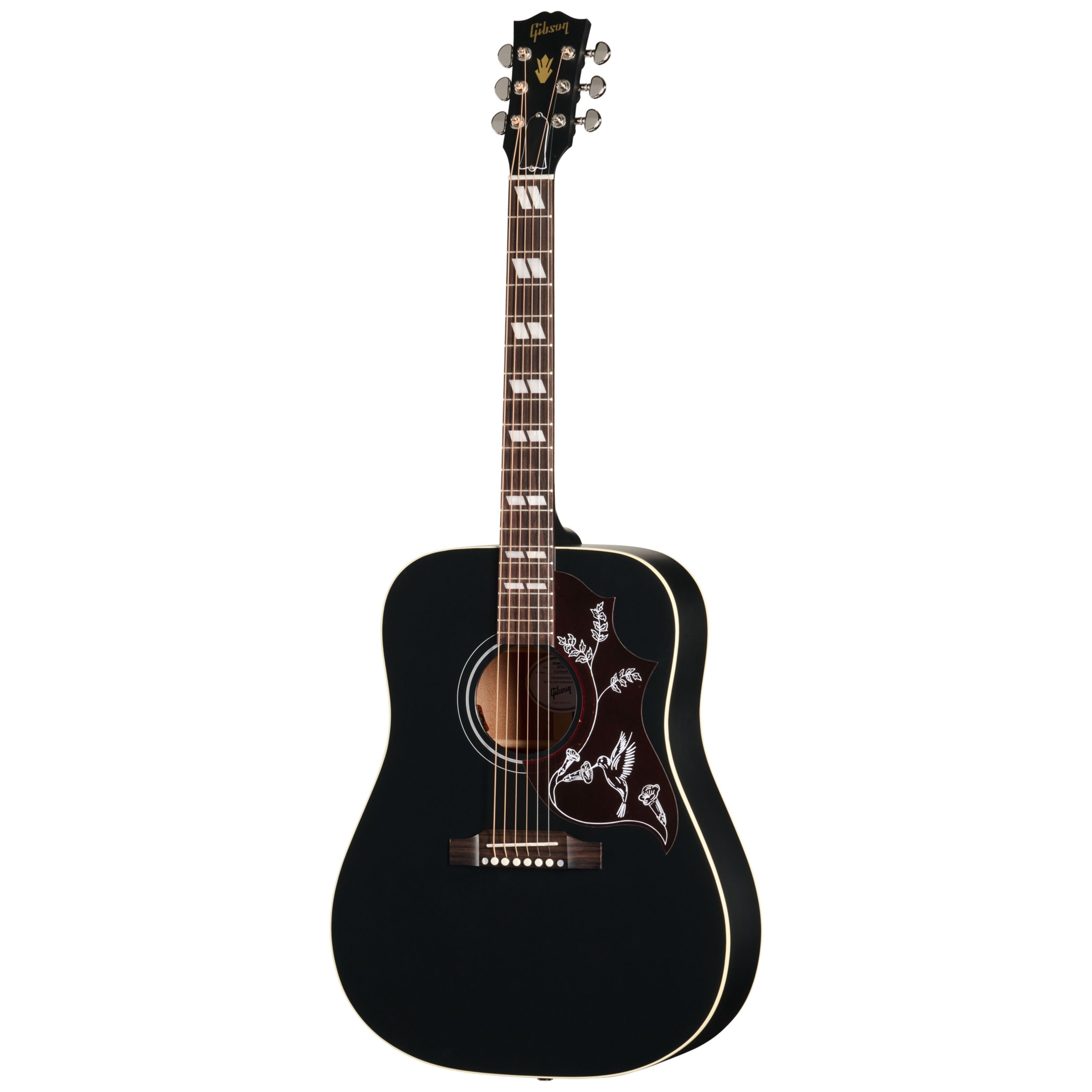 Gibson Westerngitarre, Westerngitarren, Dreadnought Gitarren, Hummingbird Special Satin Ebony - Westerngitarre