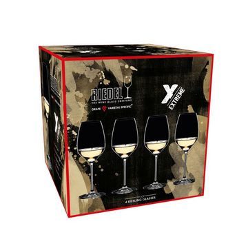 RIEDEL THE WINE GLASS COMPANY Weinglas Extreme Riesling 4er Set, Kristallglas