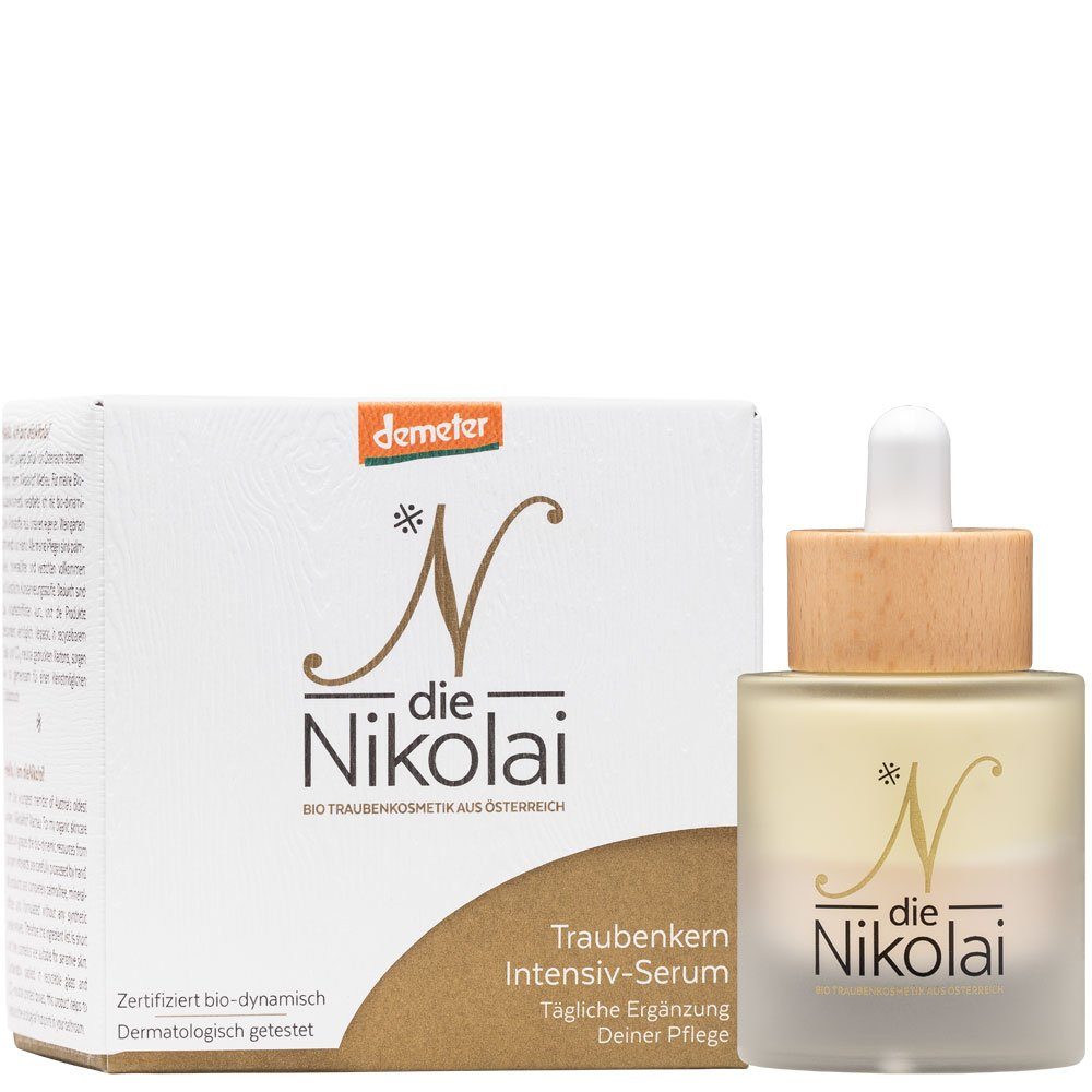 die Nikolai Gesichtsserum Traubenkern Intensiv-Serum, 30 ml