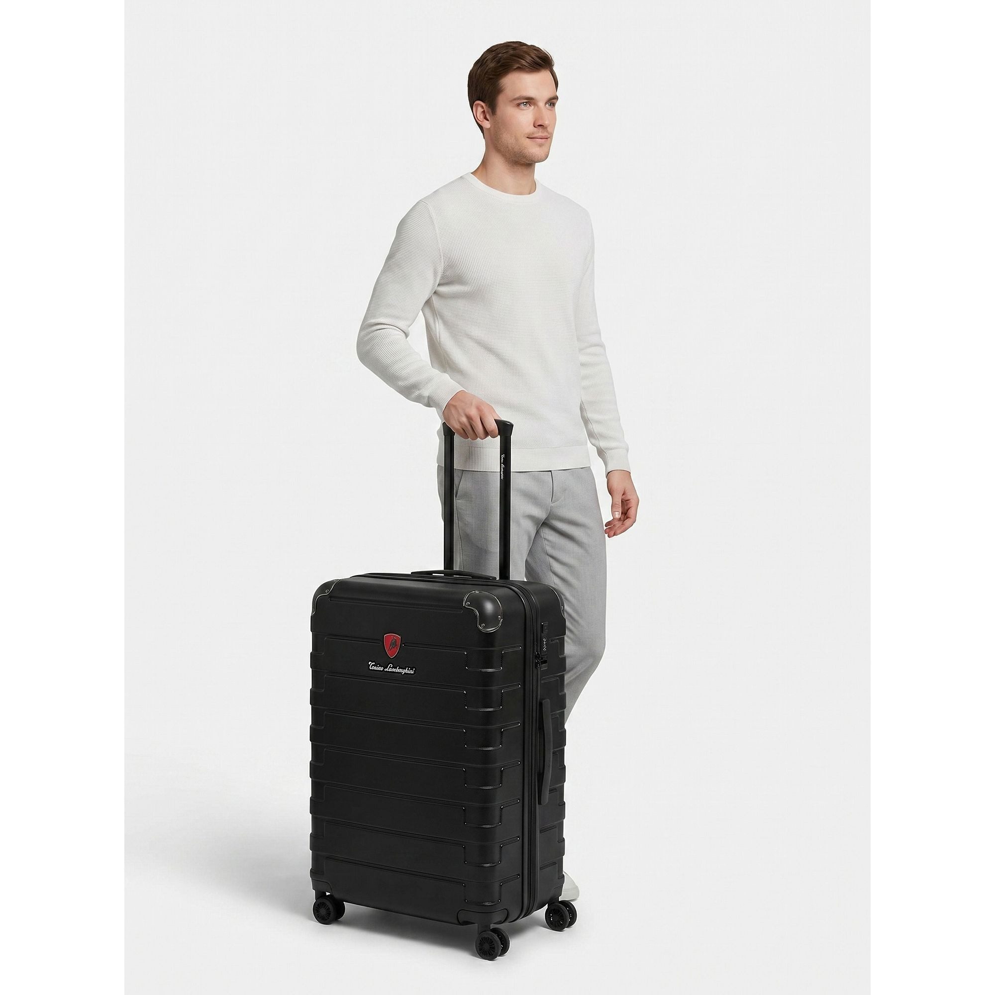 Tonino Lamborghini Hartschalen-Trolley Milano, 4 Rollen, ABS – Bild 2 von 5