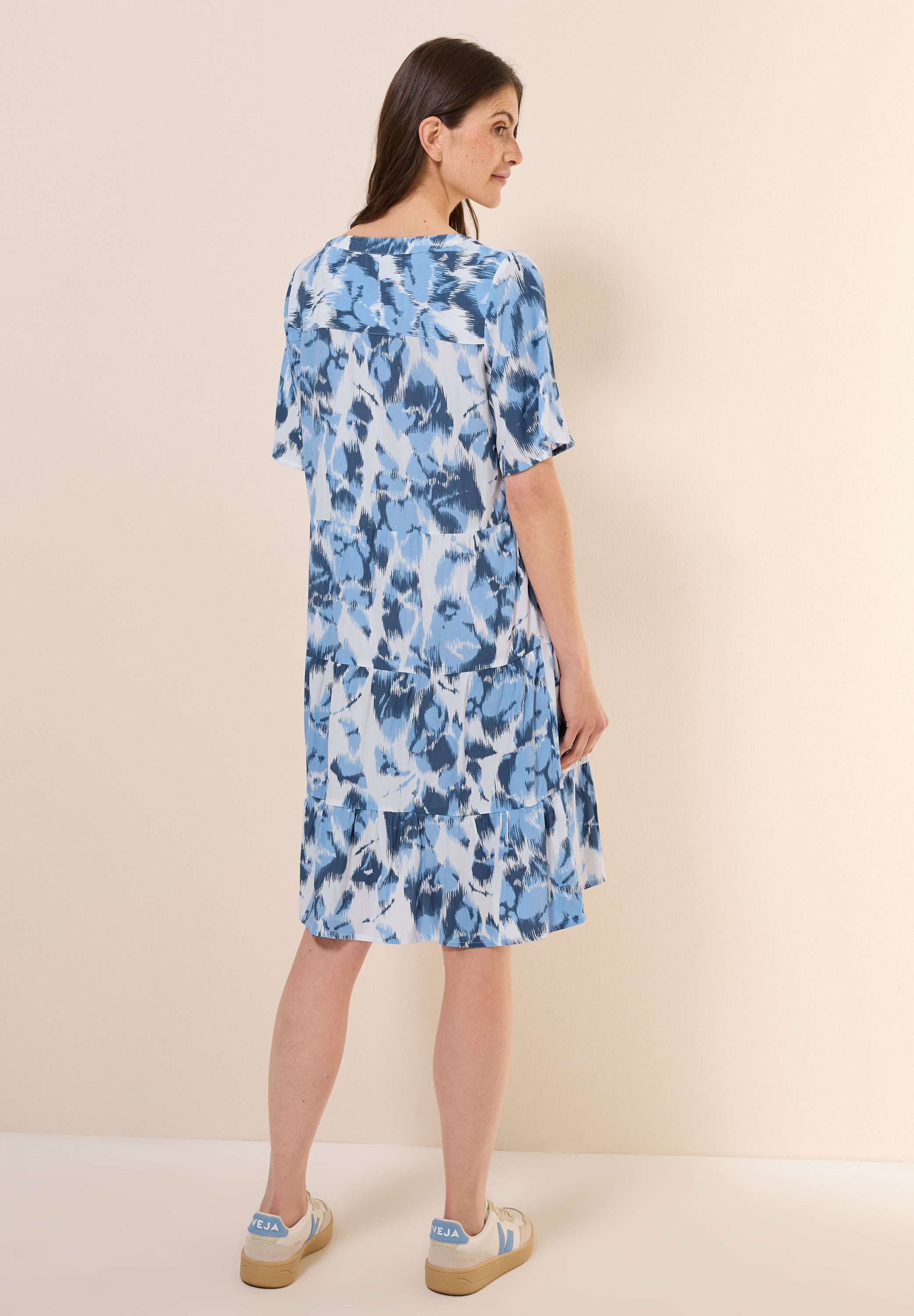 CECIL Midikleid mit Volant günstig online kaufen