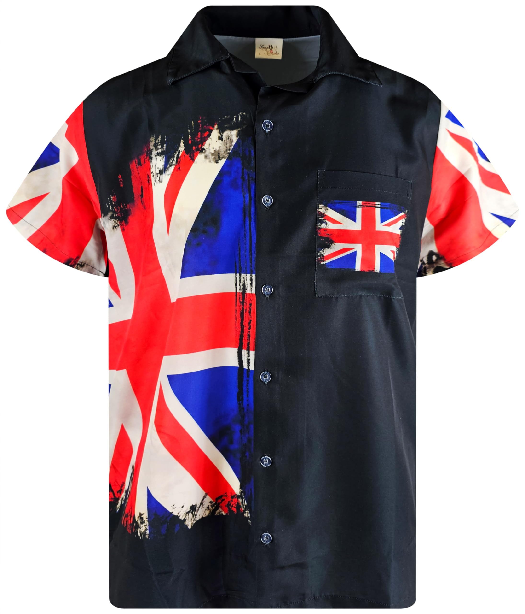 King Kameha Hawaiihemd Flag UK Funky günstig online kaufen