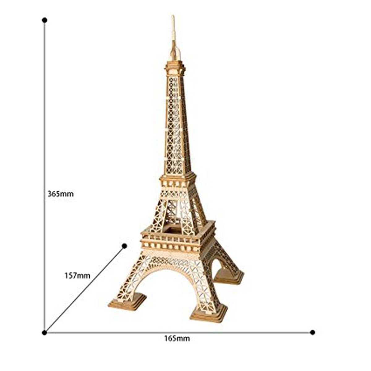 Eiffelturm ROKR 3D-Holzpuzzle Modellbausatz Teile Rolife TG501 121 Robotime