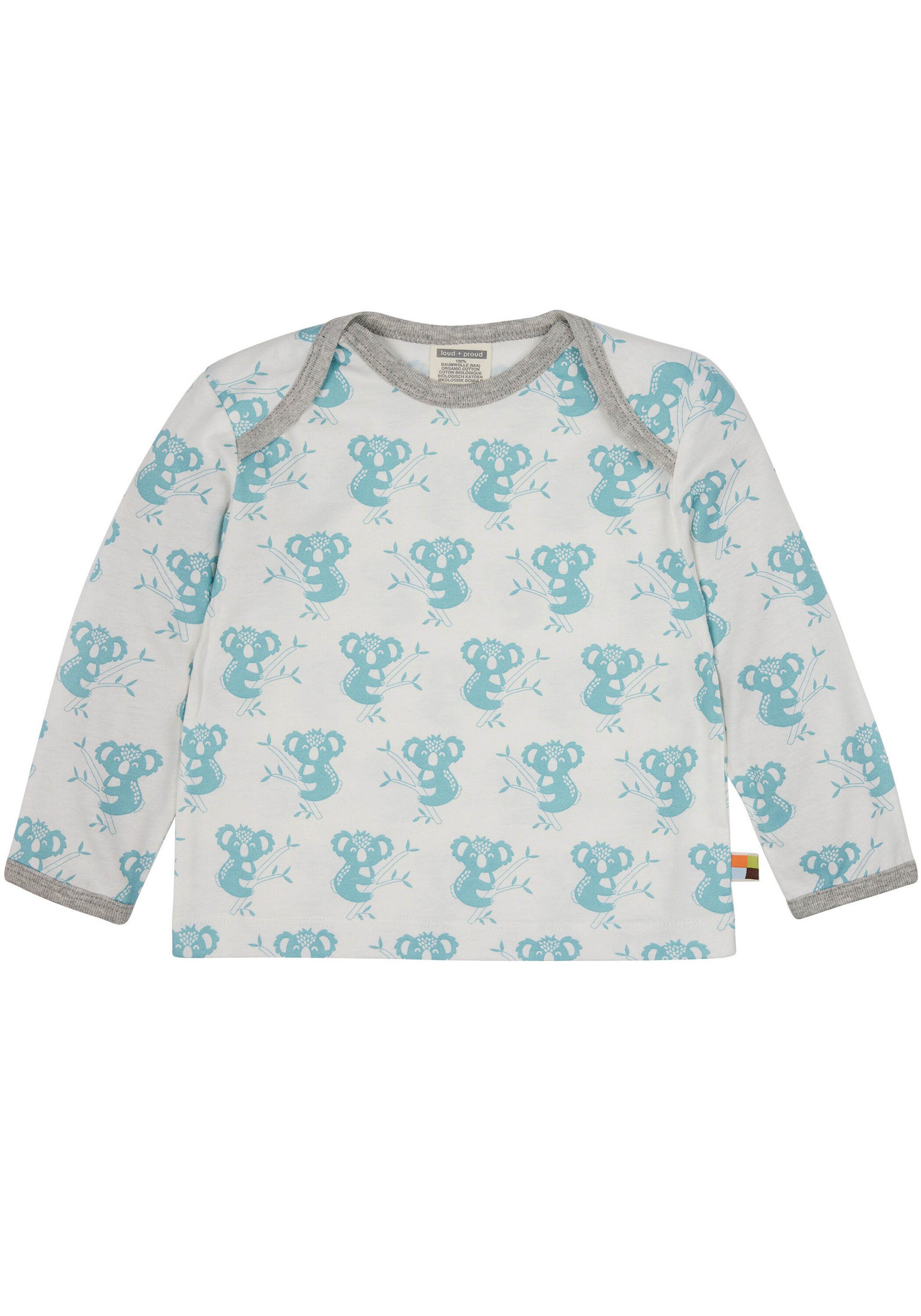 loud + proud Langarmshirt Langarm T-Shirt für Babys und Kleinkinder LAGOON