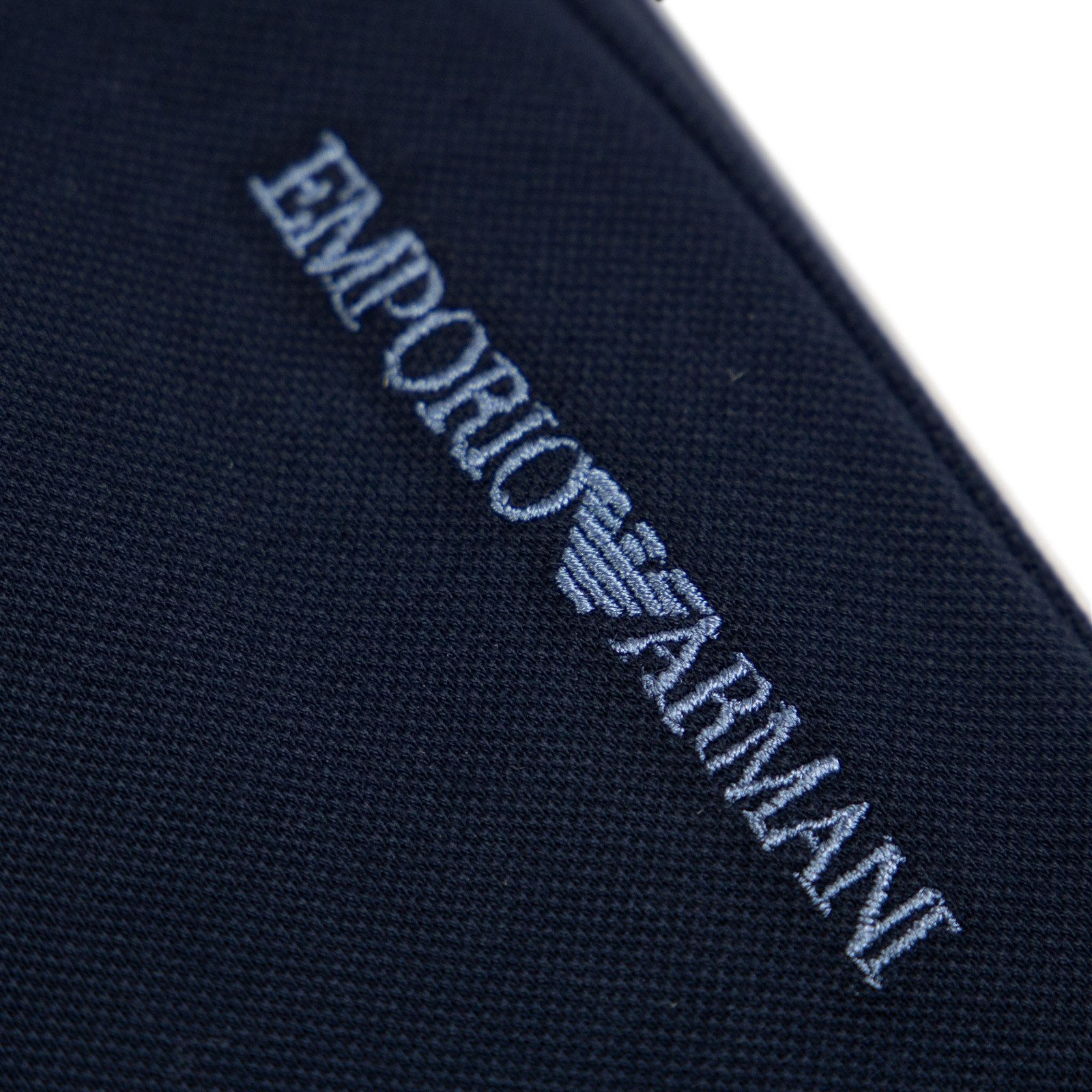 Emporio Armani Stoffhose Pants Loungewear Piqué-Qualität