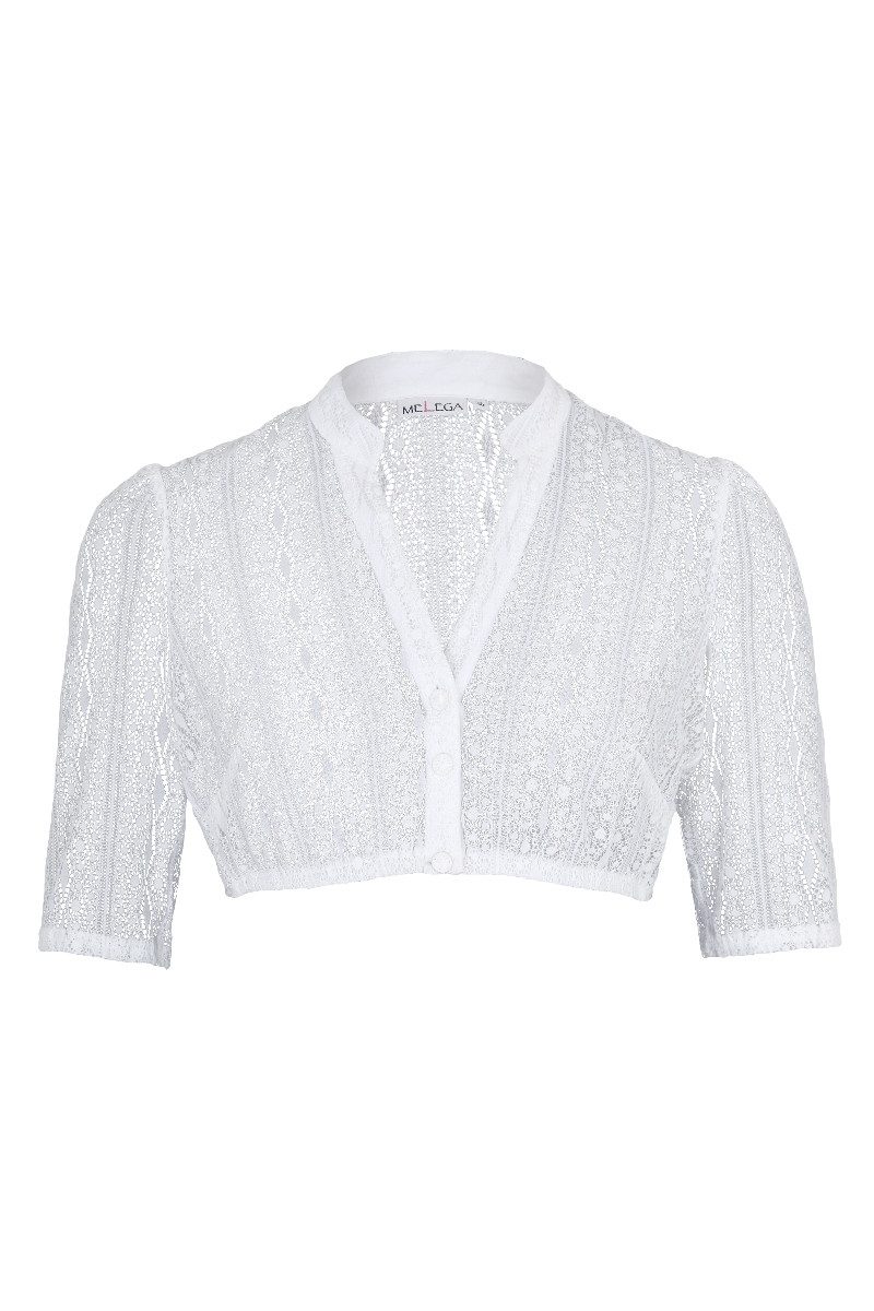 Melega Dirndlbluse Dirndlbluse - MIRA - weiß günstig online kaufen