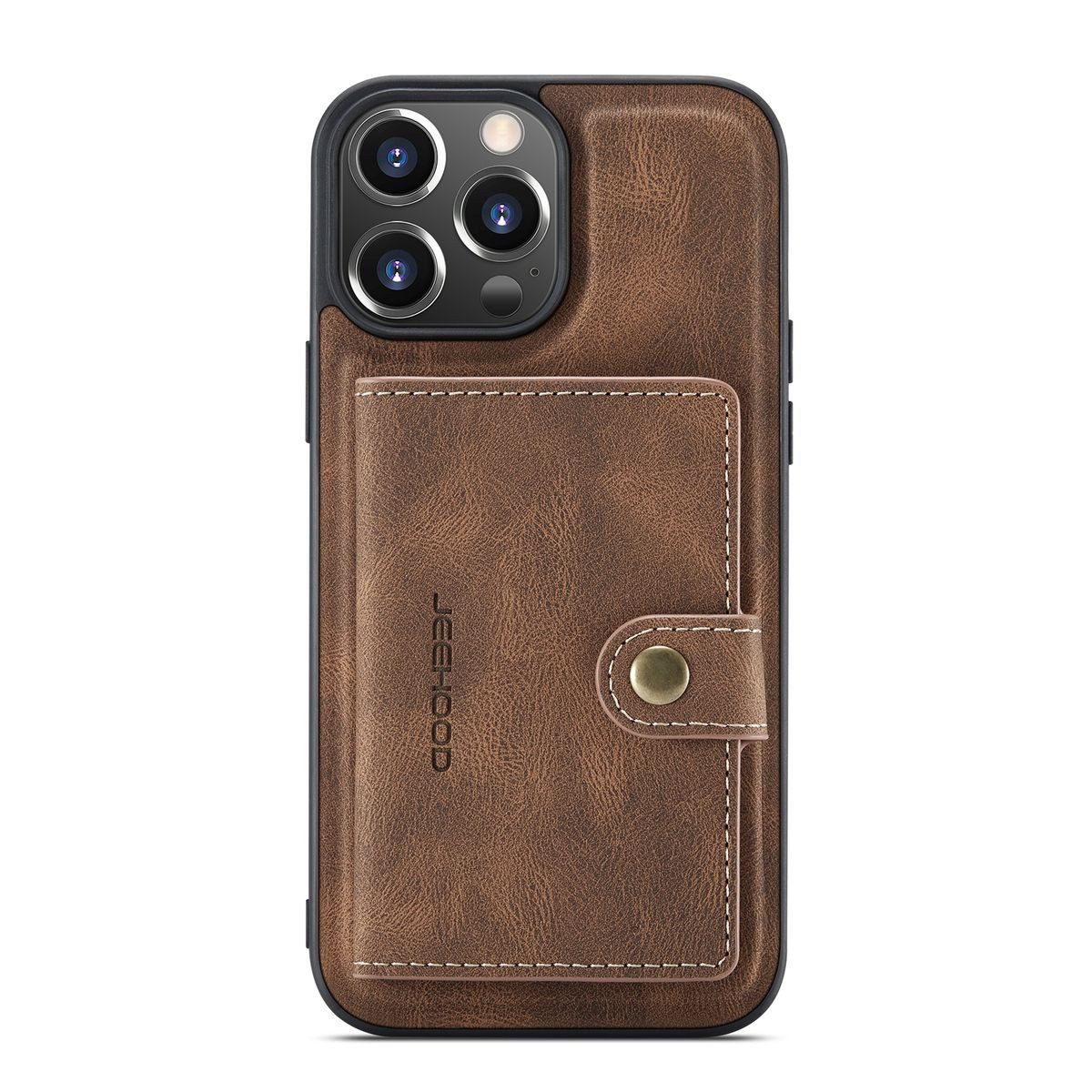 König Design Handyhülle Apple iPhone 14 Pro, Schutzhülle Schutztasche Case Cover Etuis Wallet Klapptasche Bookstyle