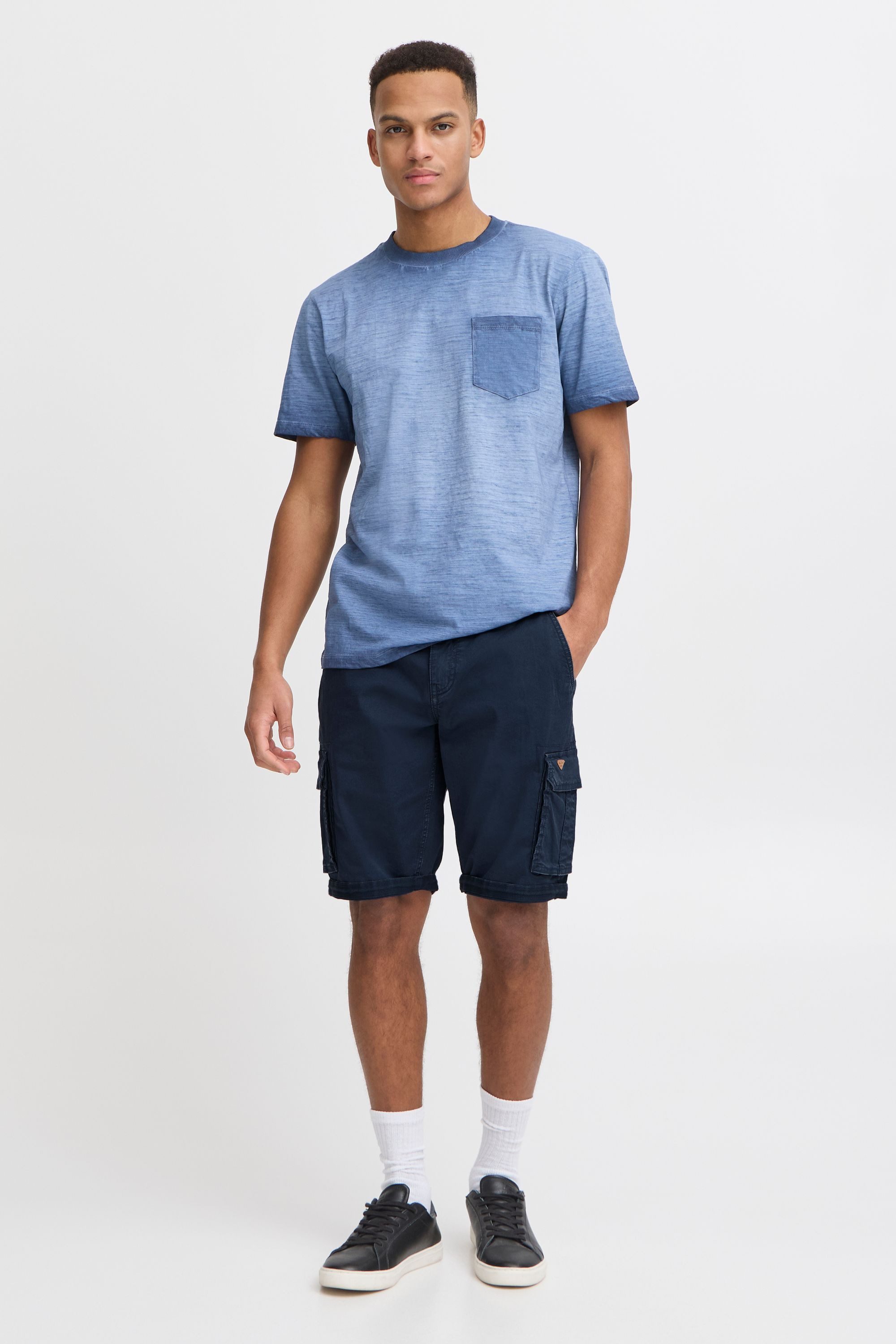 Blend Cargoshorts BHBrian Stilvolle Cargo Shorts mit Taschen und Gürtel