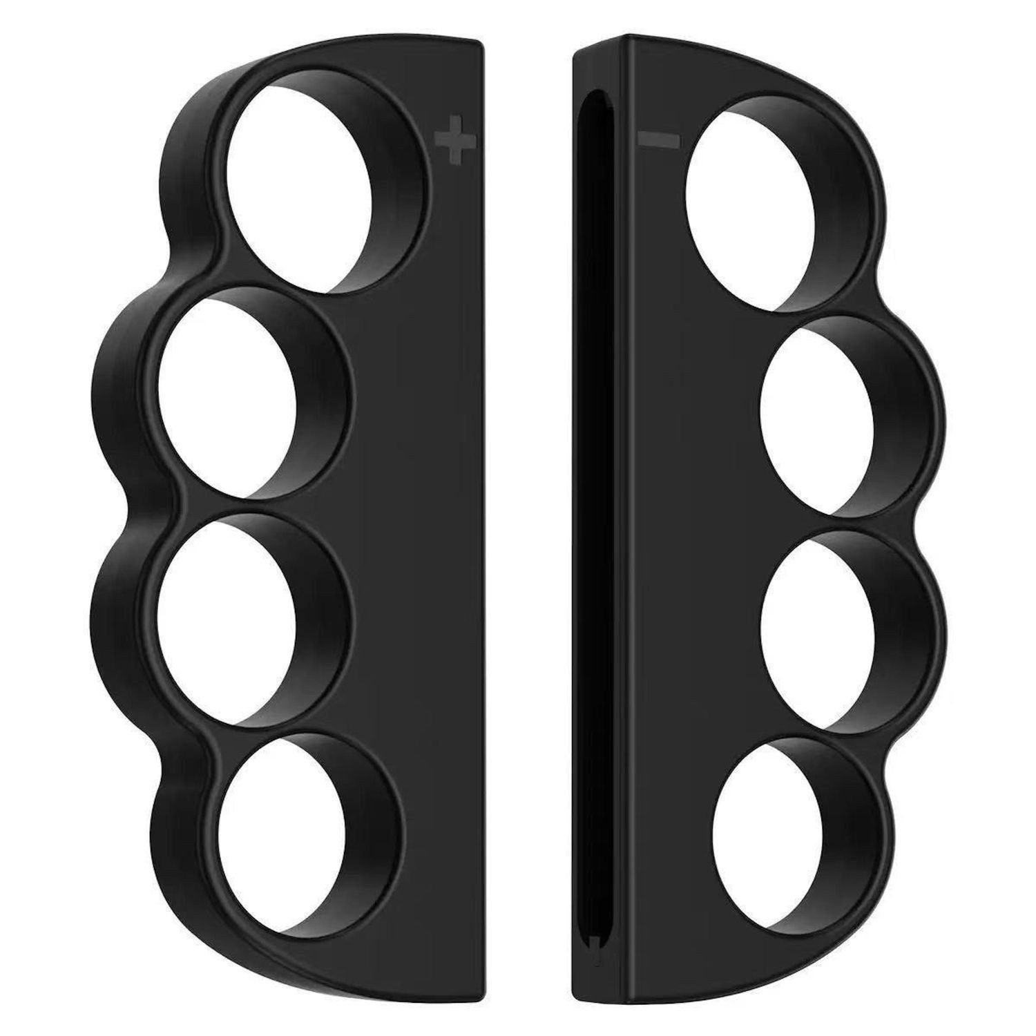 Wigento Handyhülle Für Nintendo Switch 2 Boxing Game Griff Set Anti-Rutsch Schwarz, Rutschfest, Ergonomisch, Sicherer Halt bei Bewegungsspielen