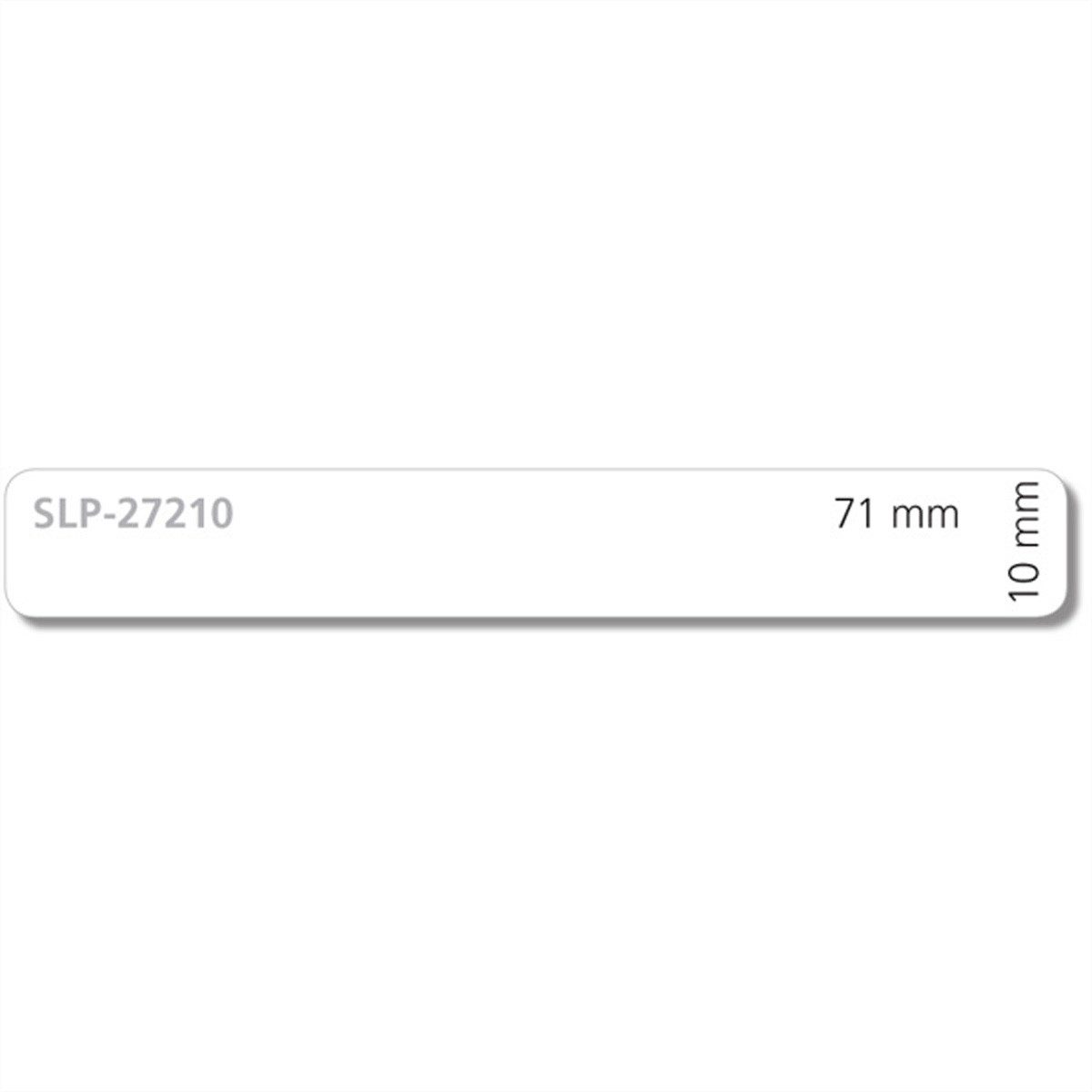 8mm-Video/DAT Etiketten f. Kassetten, SLP-27210, 150 St. 1 Rolle Multifunktionsdrucker