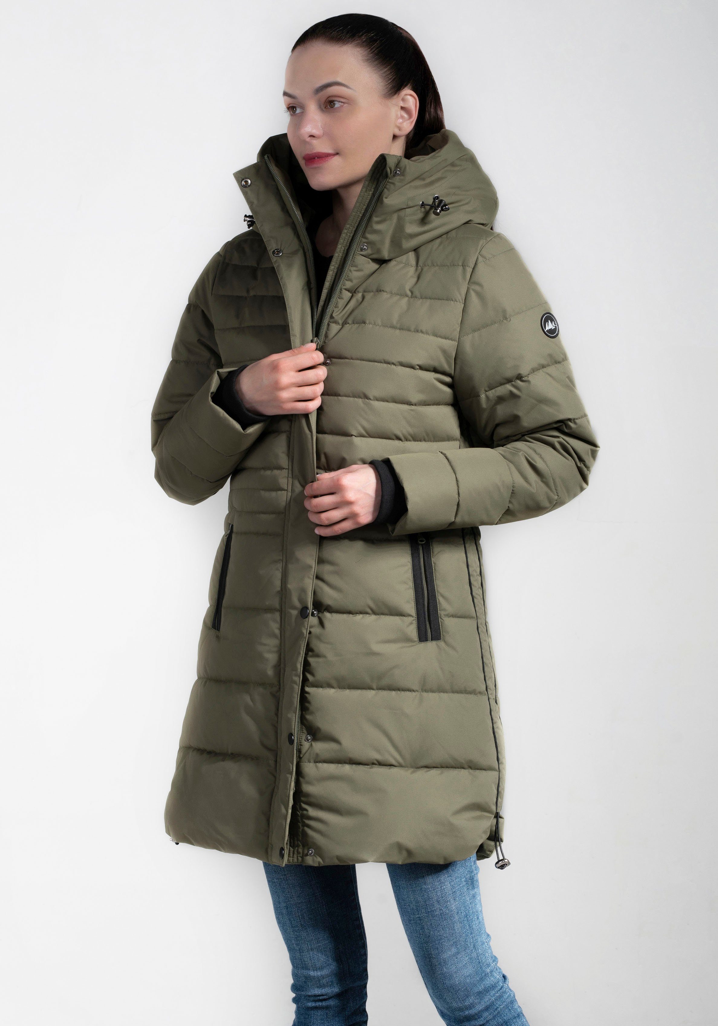 Polarino Wintermantel Warm wattiert. Obermaterial wasserabweisend günstig online kaufen