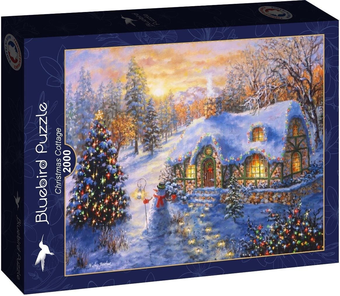Bluebird Puzzle Puzzle BLUEBIRD Puzzle Nachthäuschen 2000 dks, Puzzleteile
