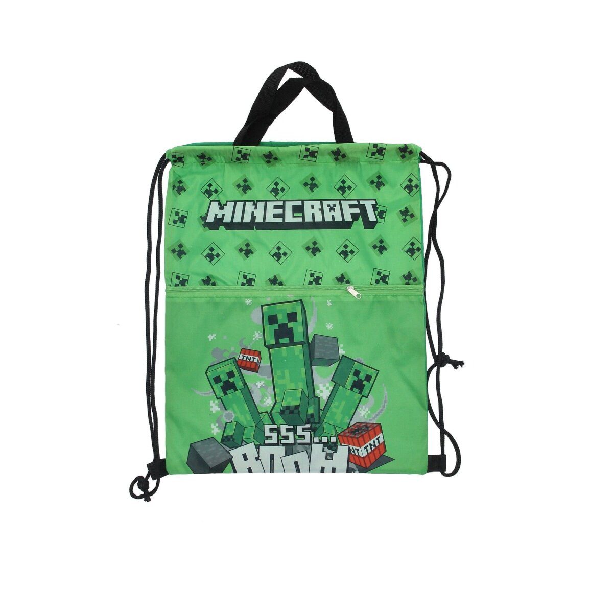 Minecraft Turnbeutel Minecraft Turnbeutel Luxusausführung für Schule & Freizeit (1-tlg)