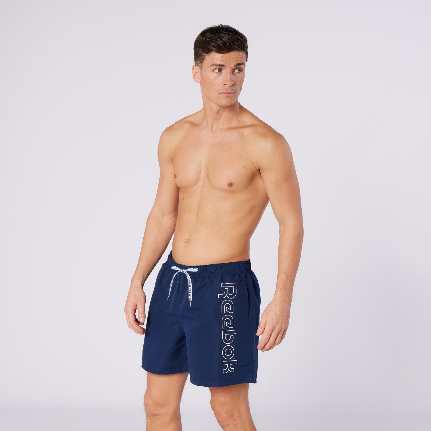 Reebok Badeshorts Abbott mit Tunnelzug und seitlichen Taschen