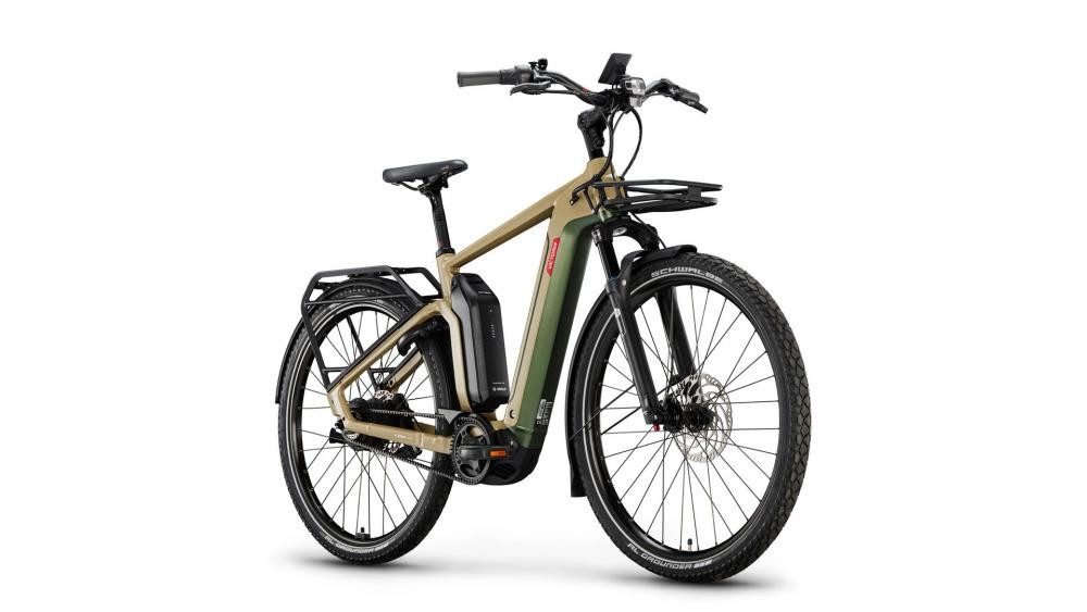 Victoria E-Bike VICTORIA Elektro-Urbanrad "UTILYON 5" (1), Unisex, 29", cedar grey, E