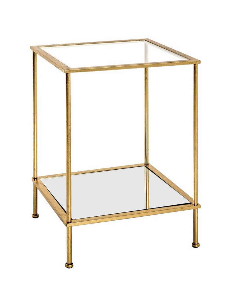 HAKU Beistelltisch HAKU Möbel Beistelltisch - gold - H. 55cm x B. 39cm