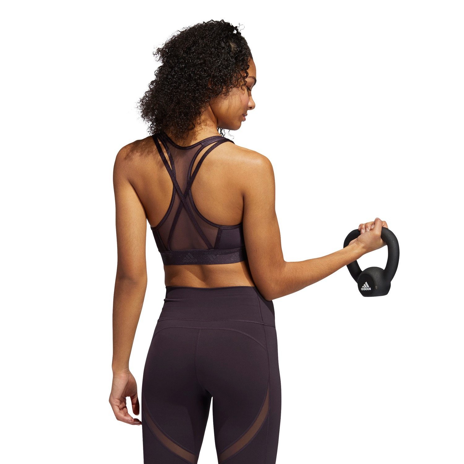 adidas Performance Sport-BH (Bra) mit mittlerem Halt Glam violett Damen