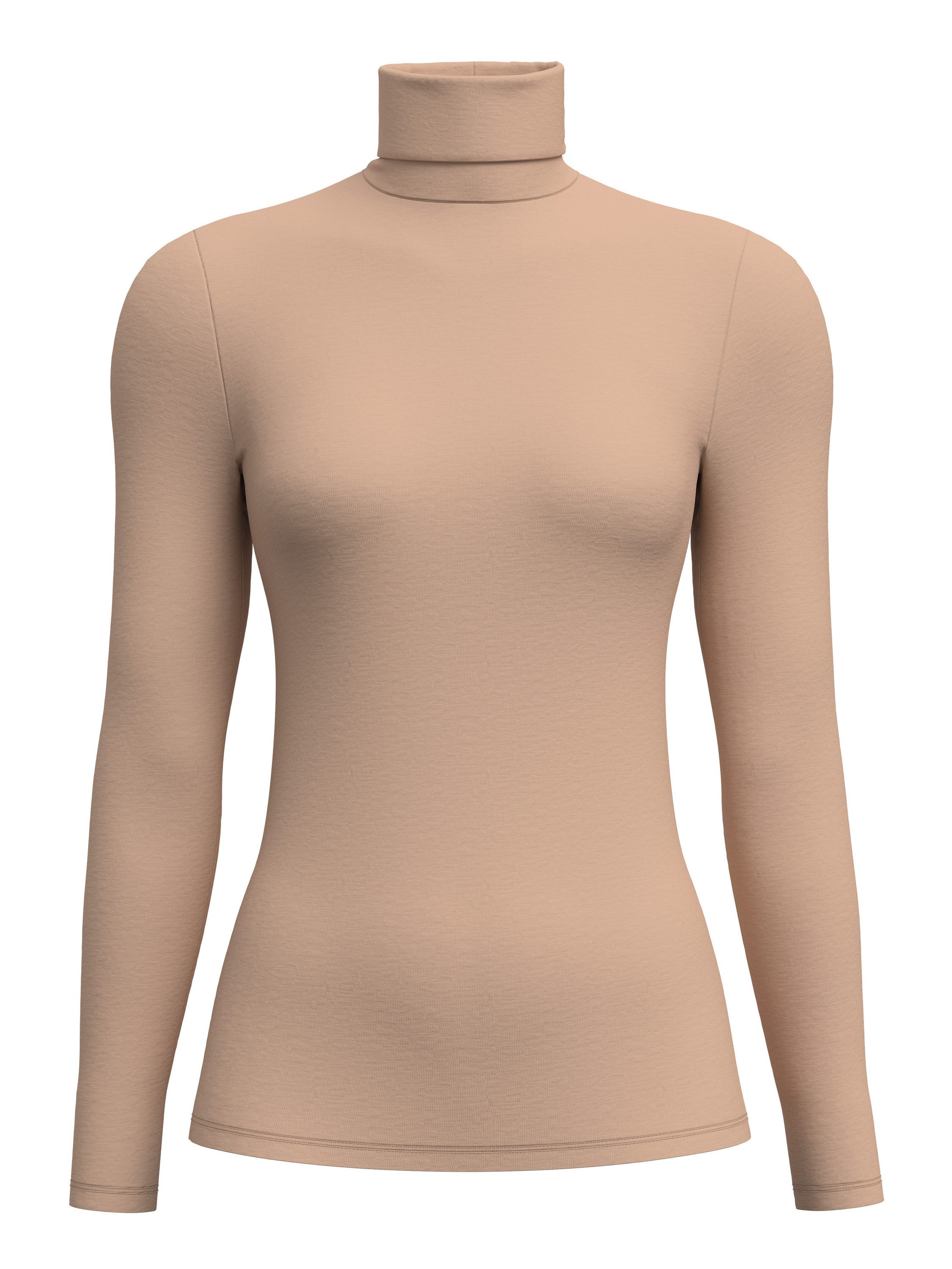 CALIDA Unterziehshirt True Confidence Damen (1-St) mit Rollkragen, fein, geschmeidig und leicht